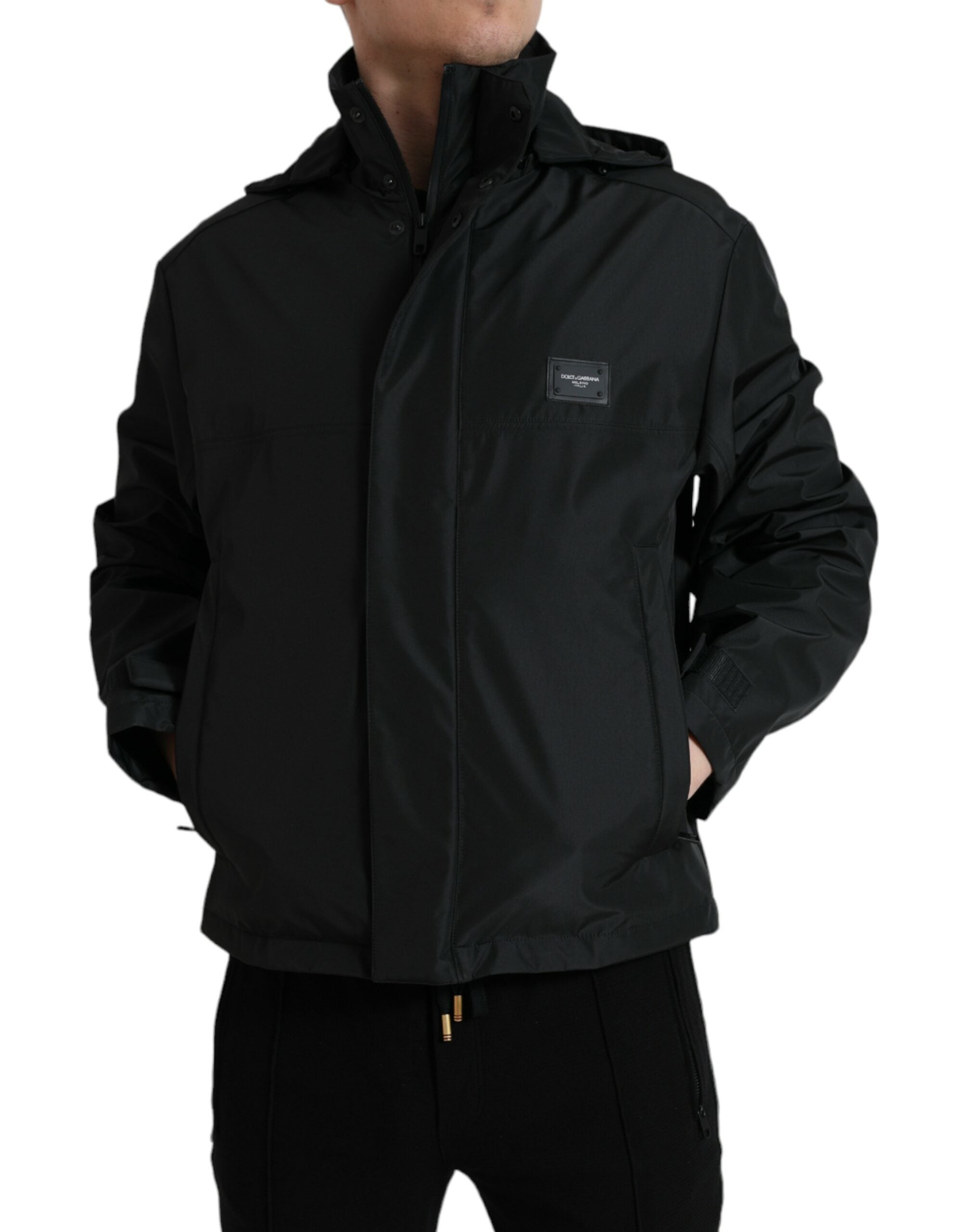 Veste Dolce & Gabbana Windbreaker noire