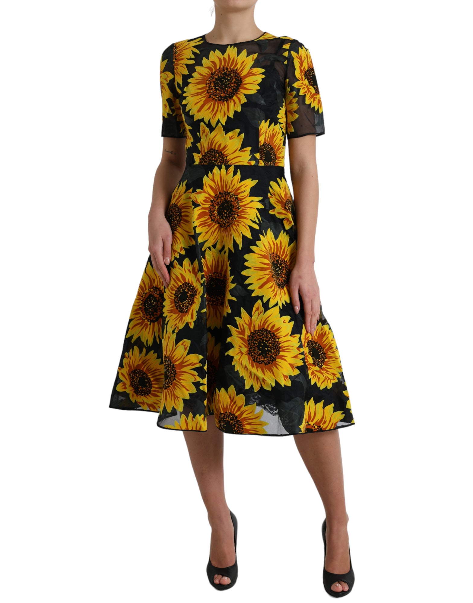 Robe midi Dolce & Gabbana noire