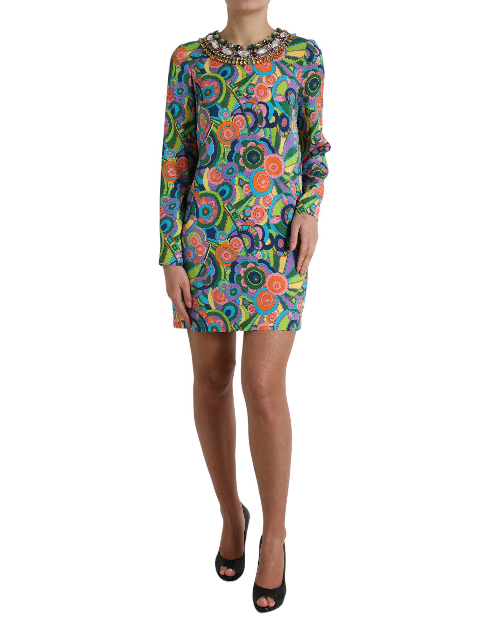 Robe Dolce & Gabbana Midi multicolore
