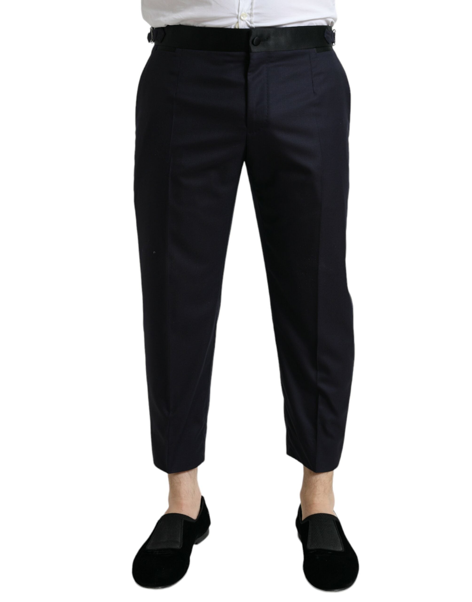 Pantalons DOLCE & GABBANA cropped bleus