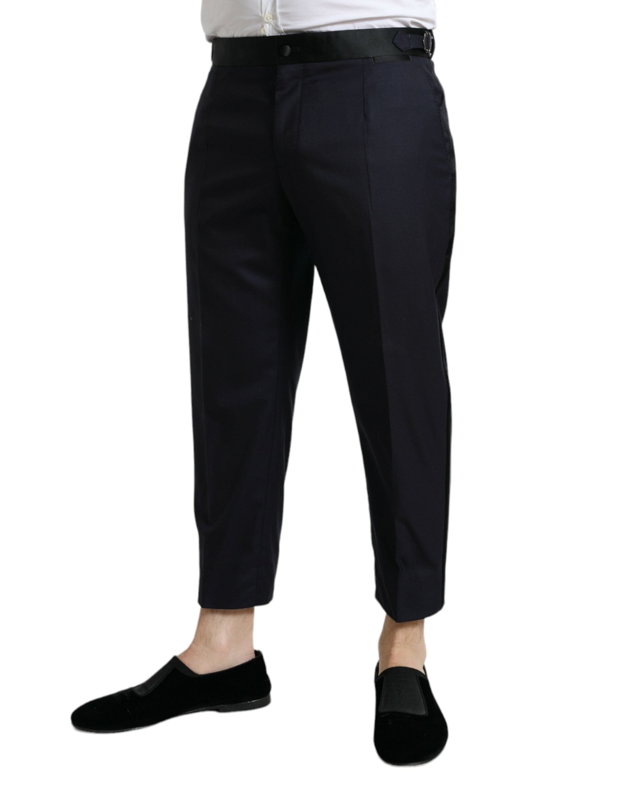 Pantalons DOLCE & GABBANA cropped bleus