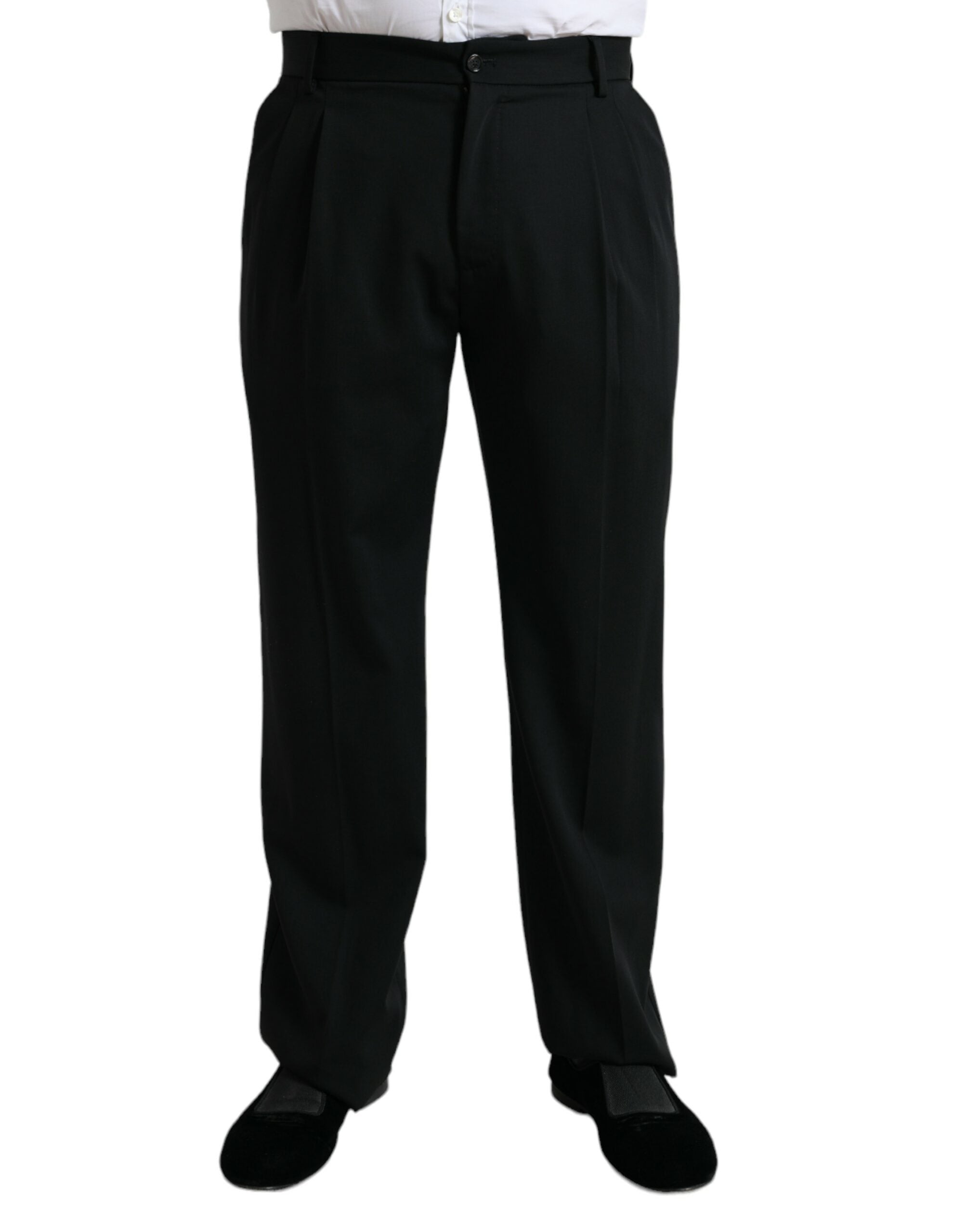 Pantalons DOLCE & GABBANA droit noirs