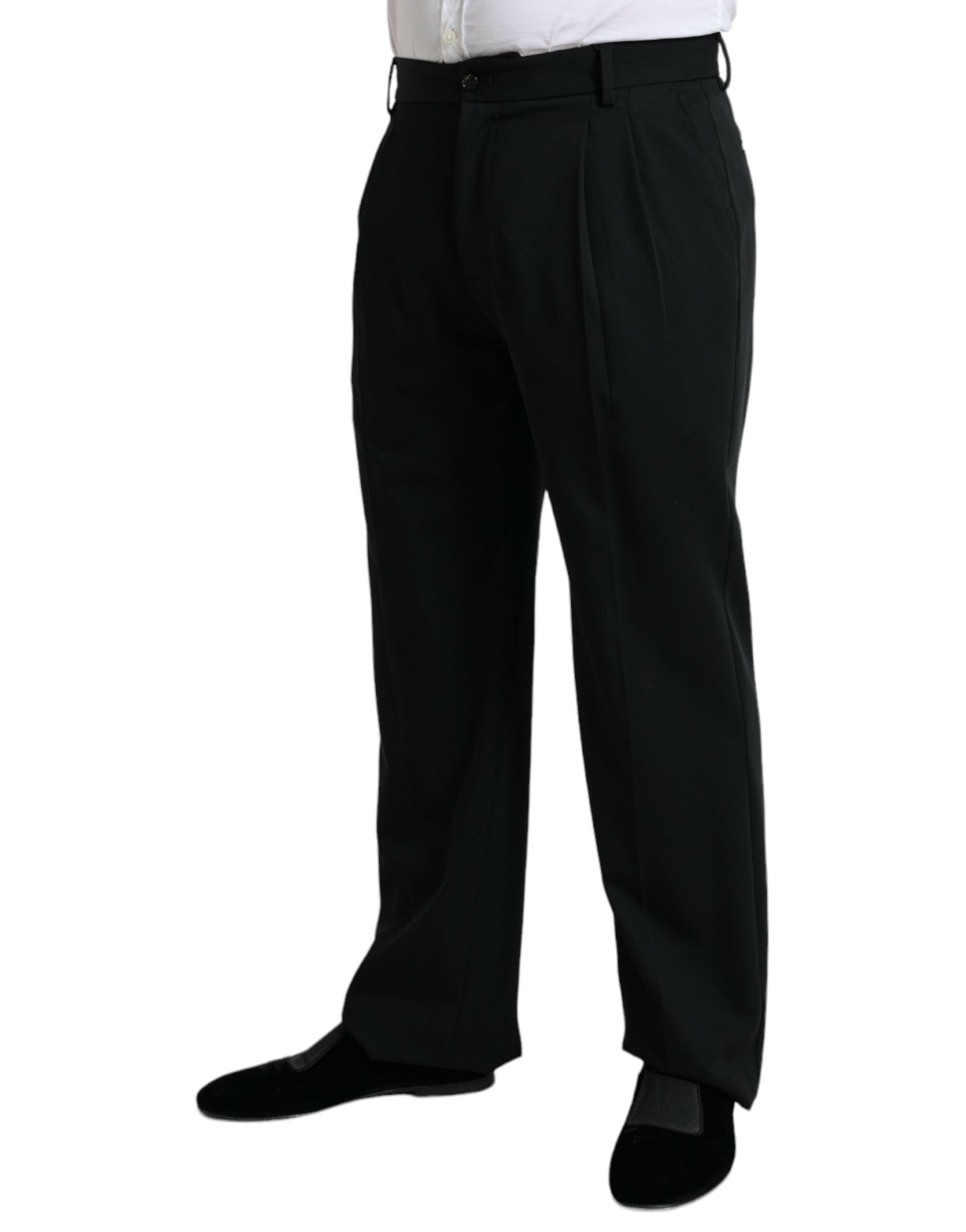 Pantalons DOLCE & GABBANA droit noirs
