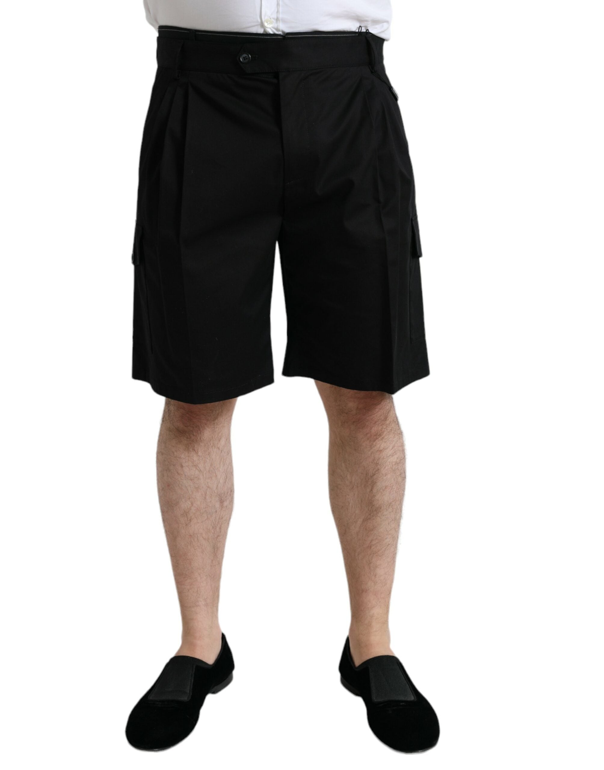 Shorts Dolce & Gabbana cargo noirs