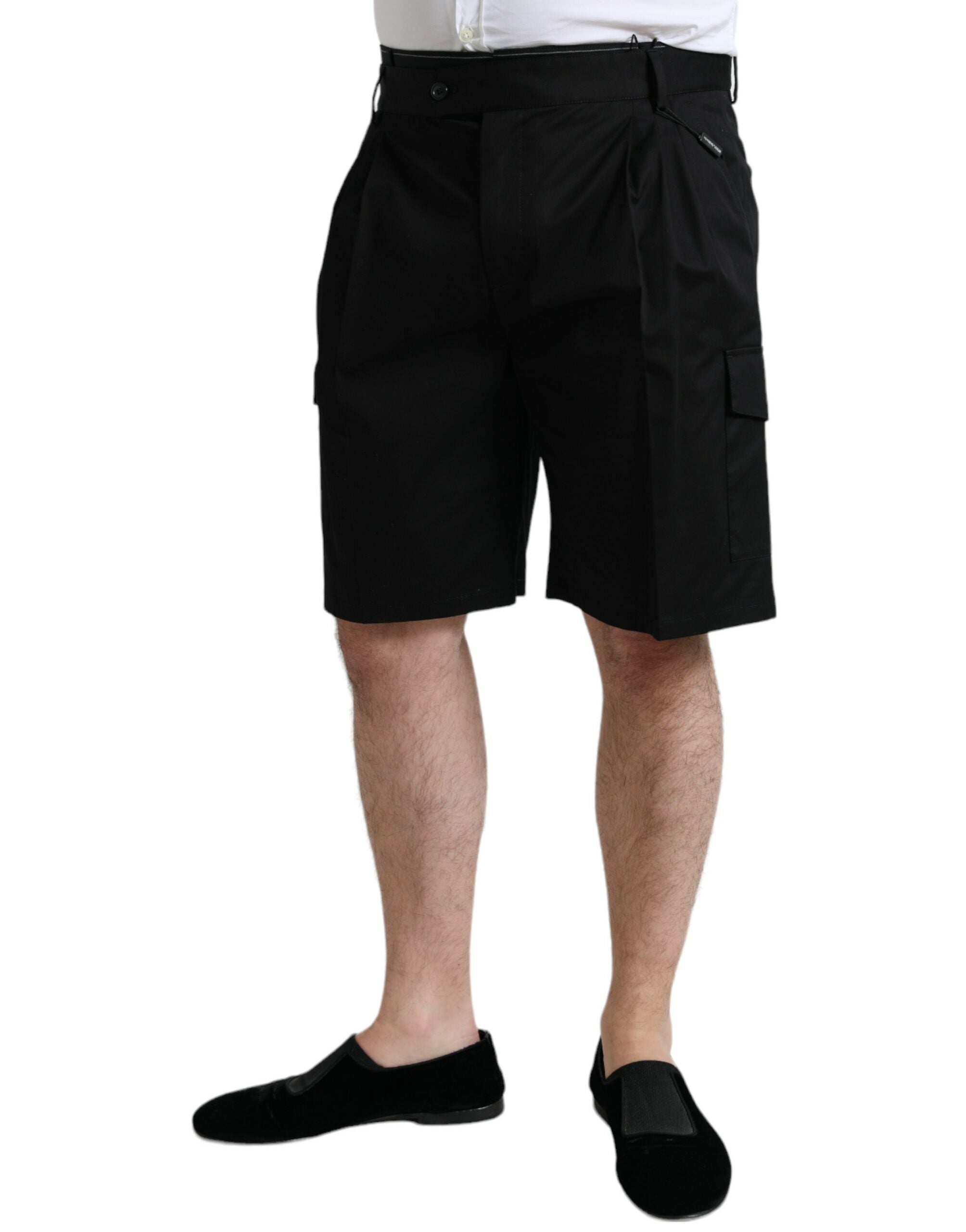 Shorts Dolce & Gabbana cargo noirs