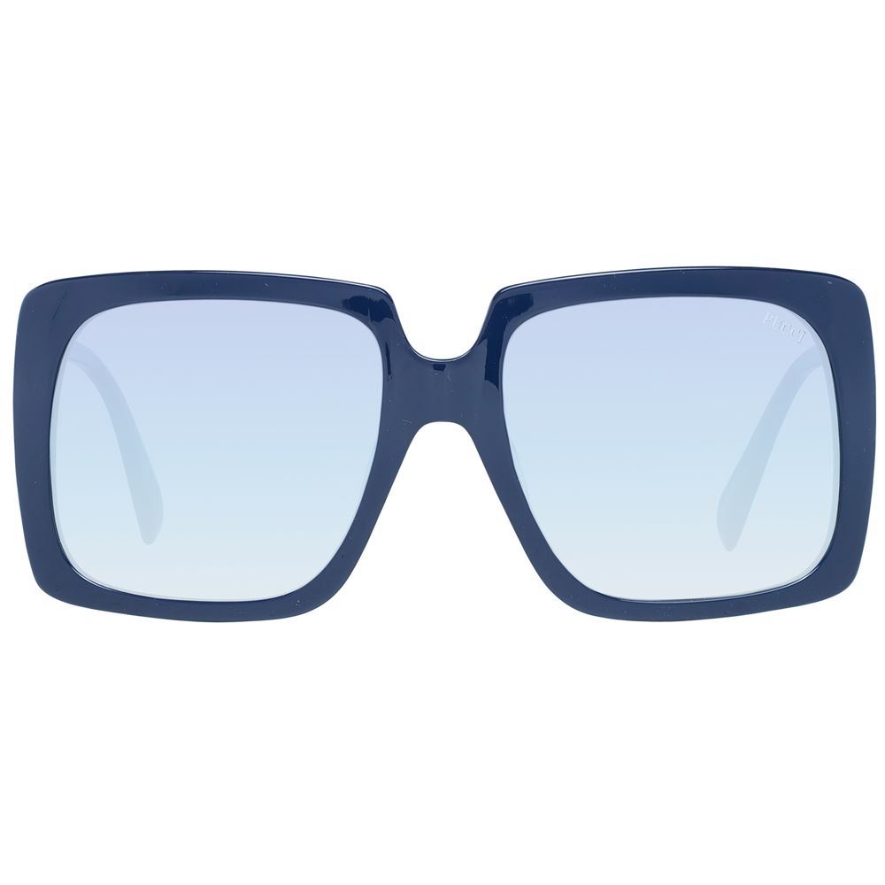 Lunettes de soleil bleues