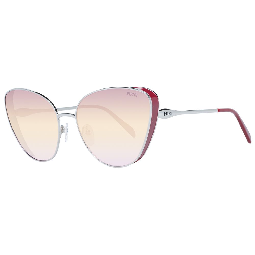 Lunettes de soleil argentées