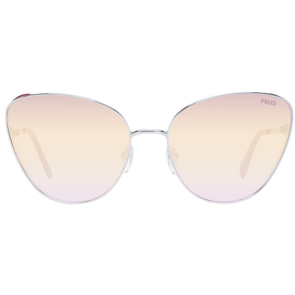 Lunettes de soleil argentées