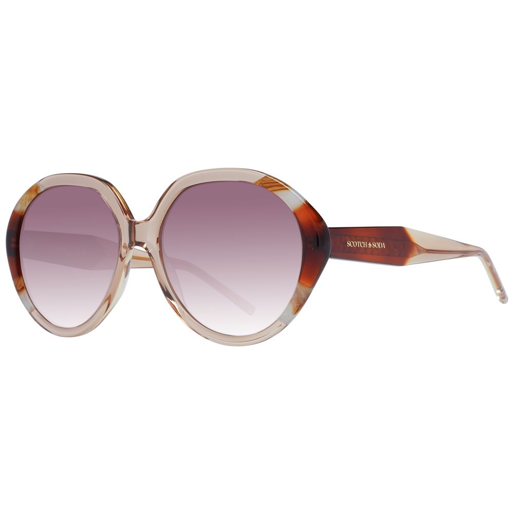 Lunettes de soleil brunes