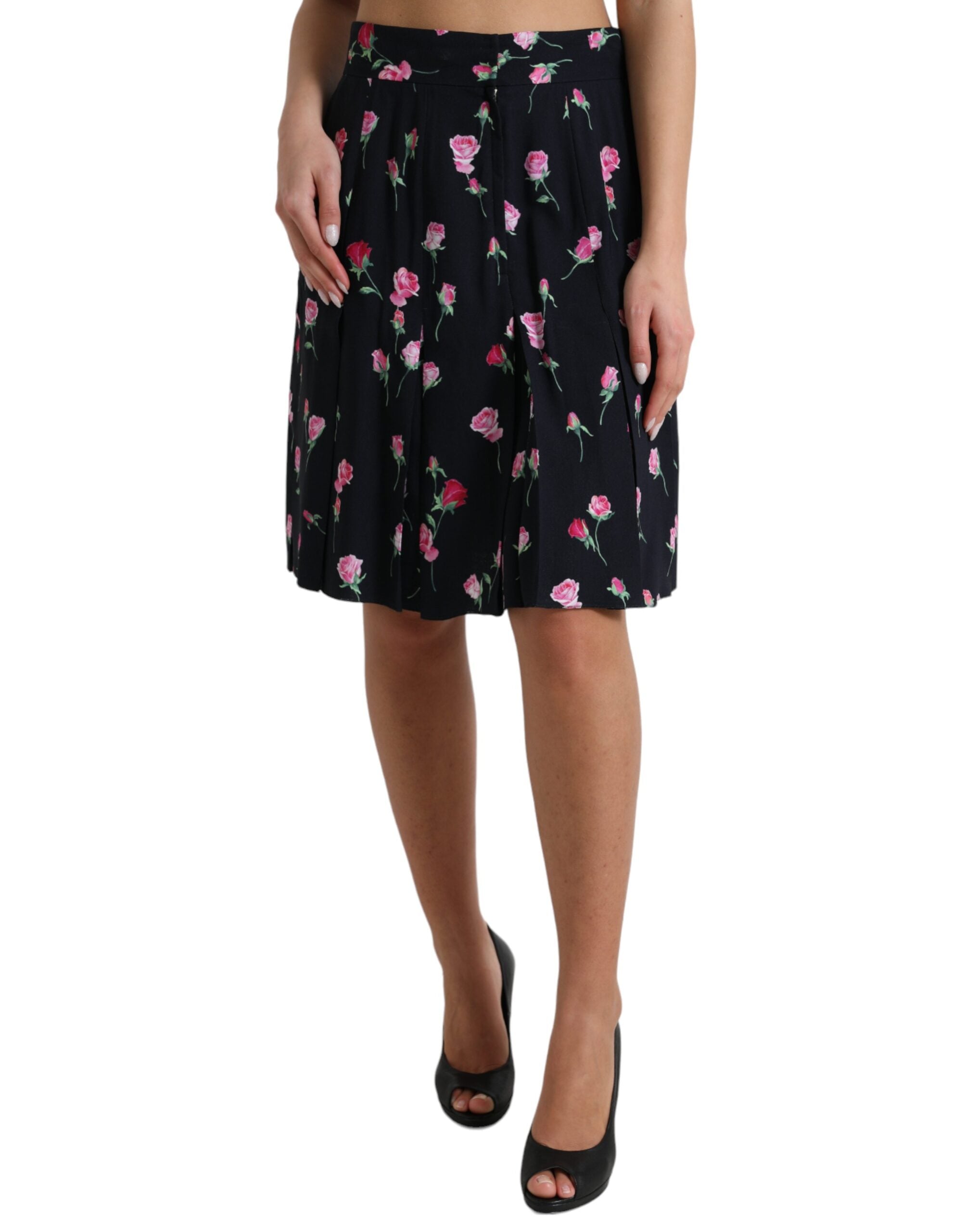 Jupe Dolce & Gabbana A-line noire