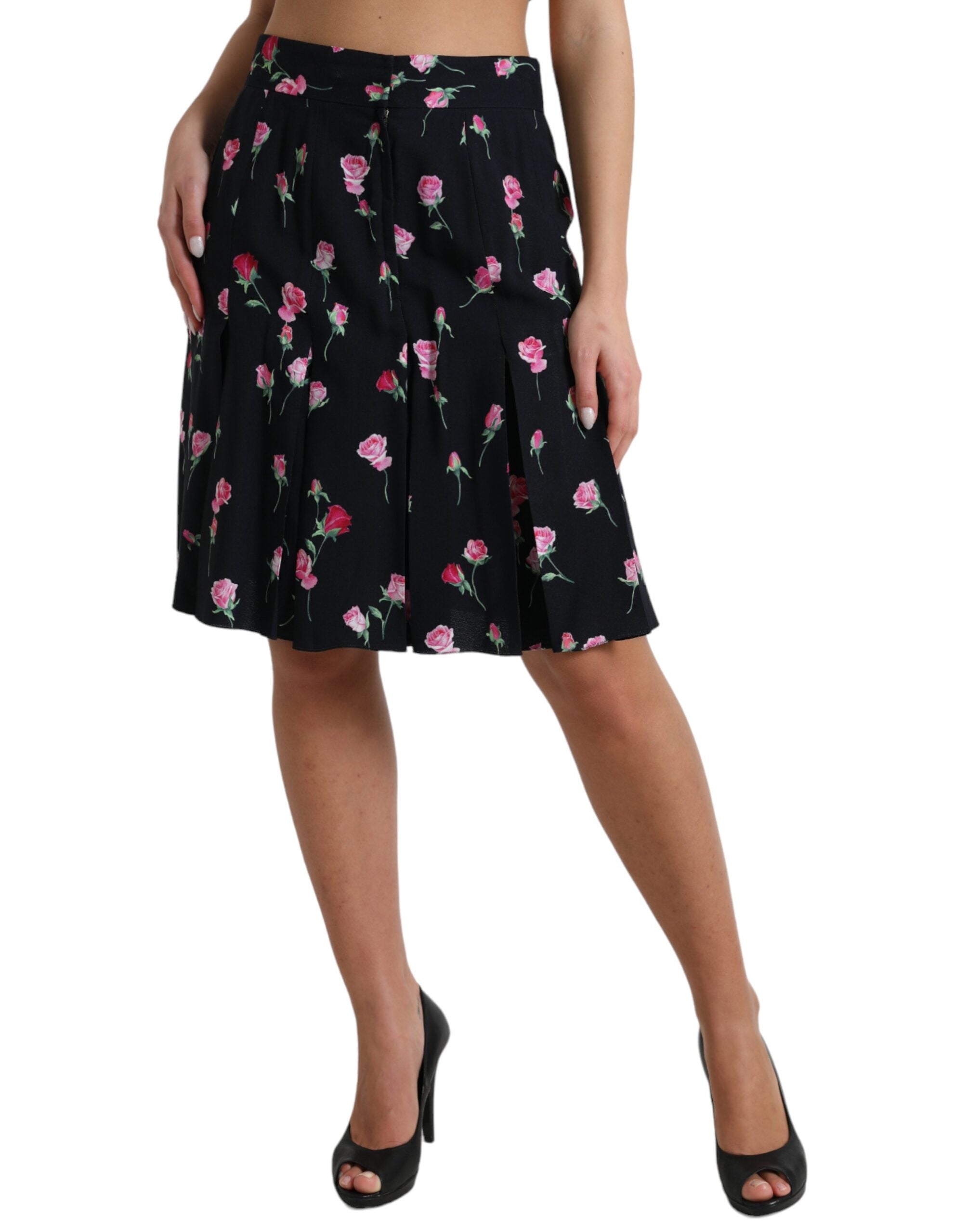 Jupe Dolce & Gabbana A-line noire