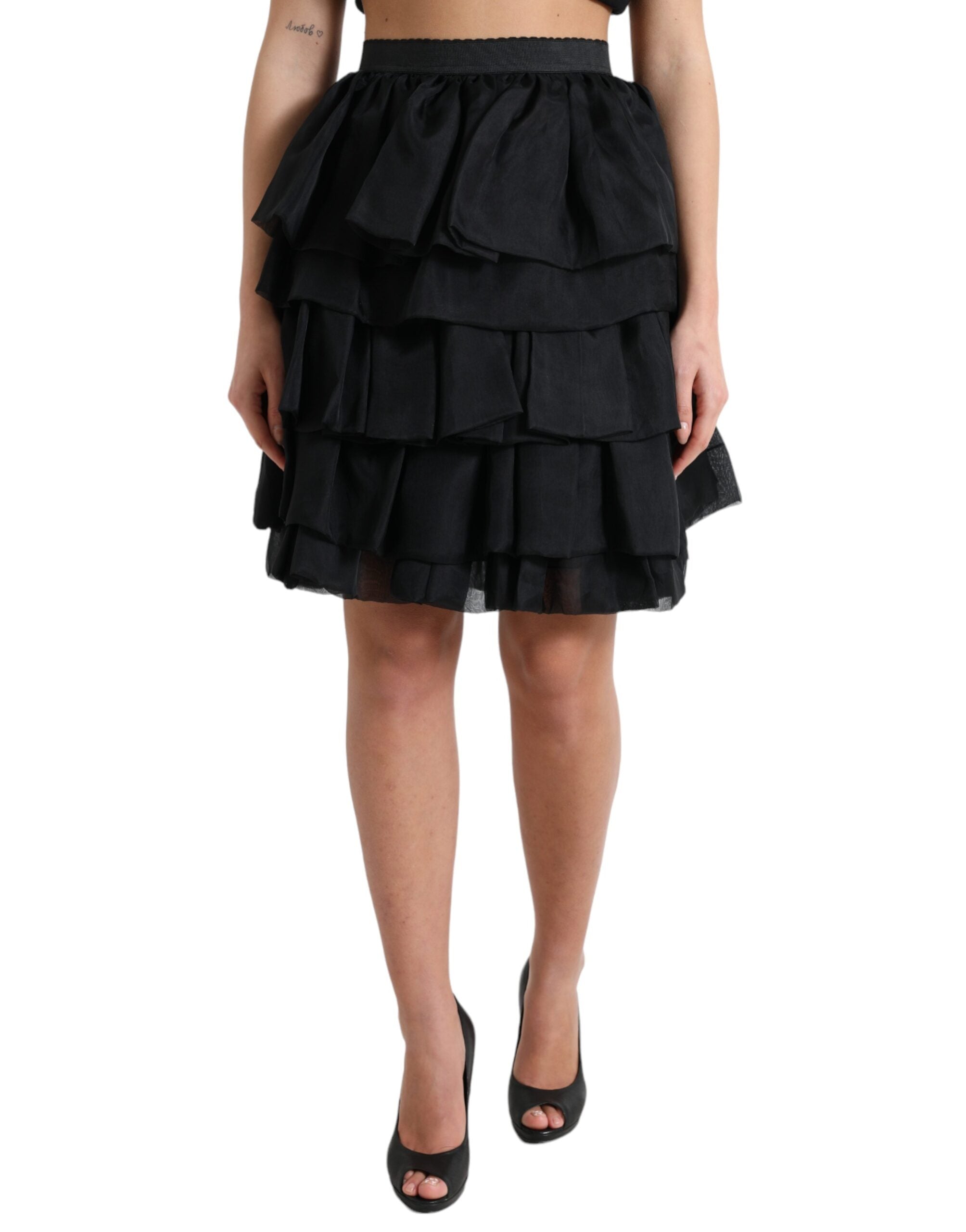 Jupe Dolce & Gabbana Aline noire