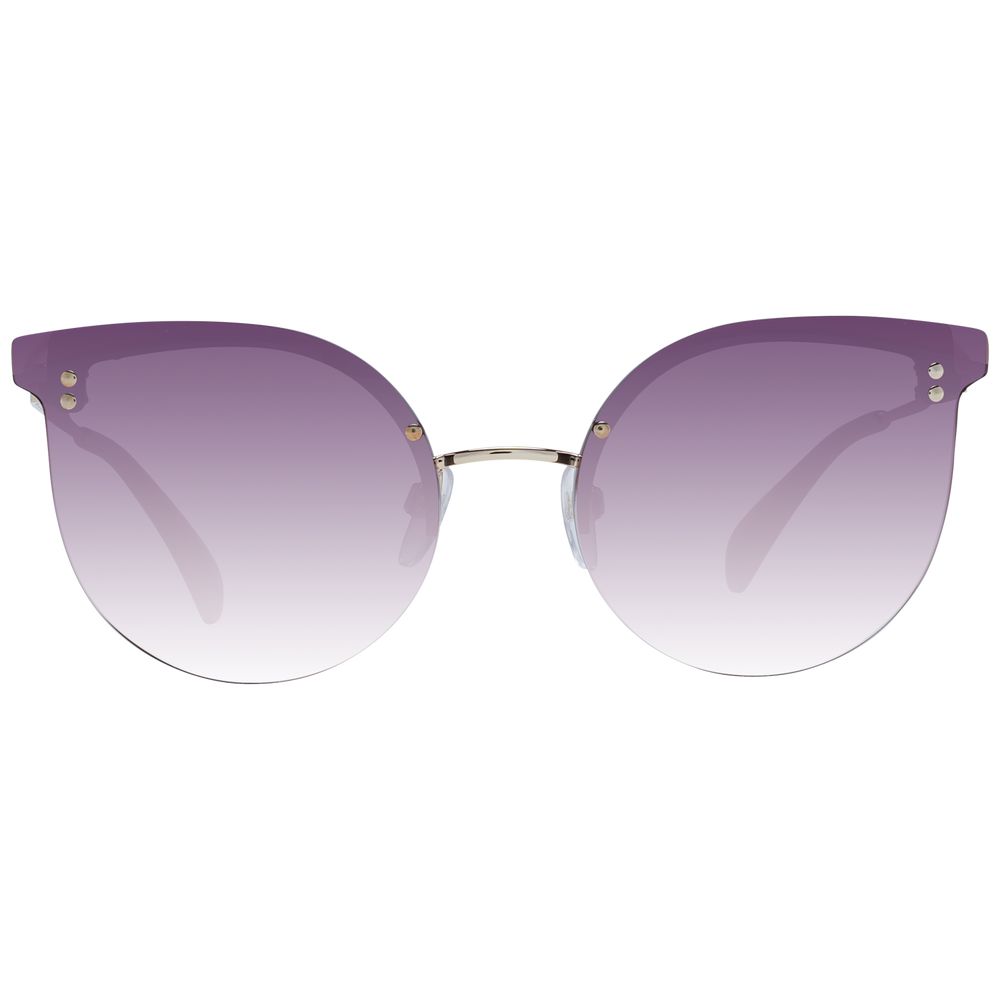 Lunettes de soleil Gold Cat Eye dorées
