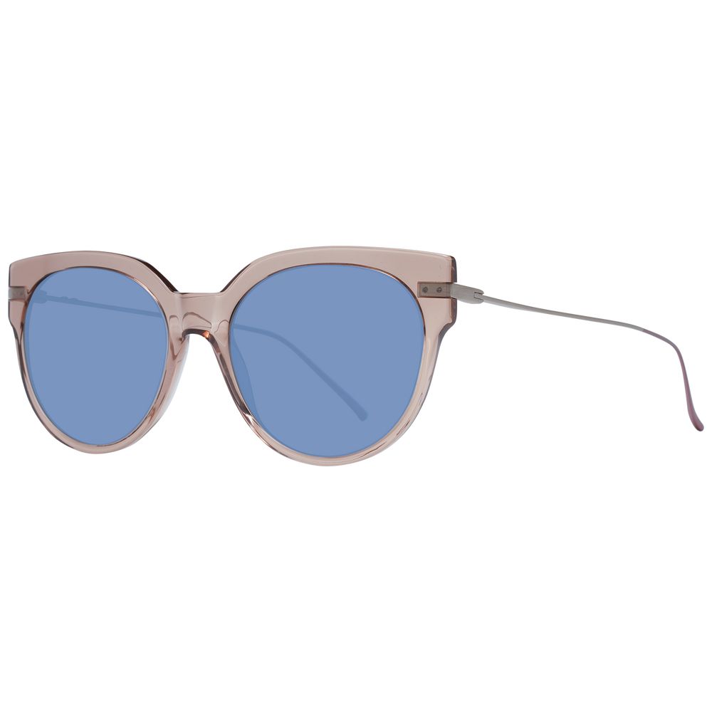 Lunettes de soleil brun bleu marron