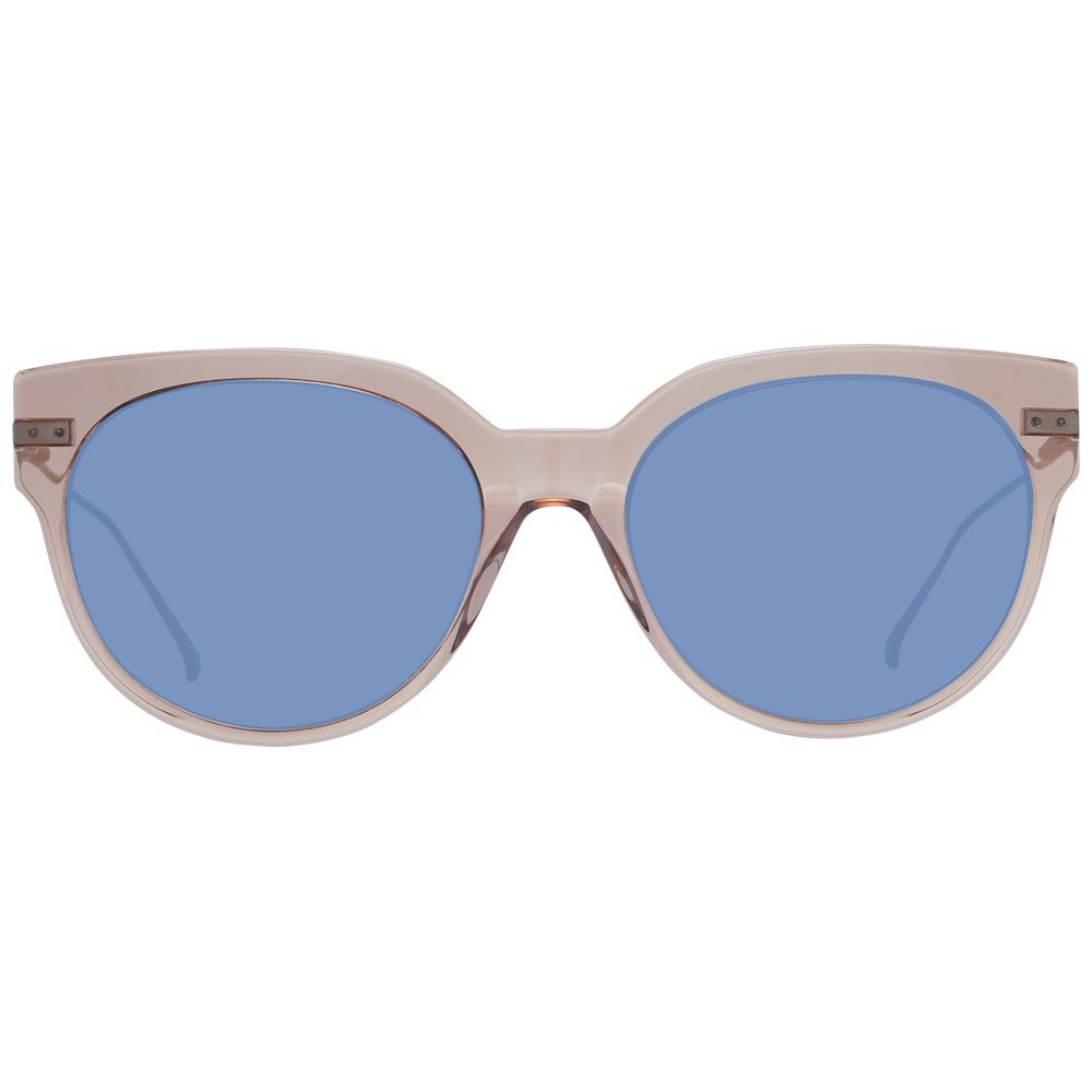 Lunettes de soleil brun bleu marron