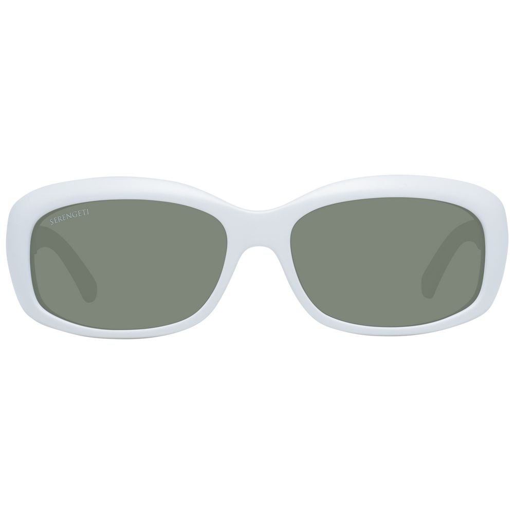 Lunettes de soleil Blanches Vertes