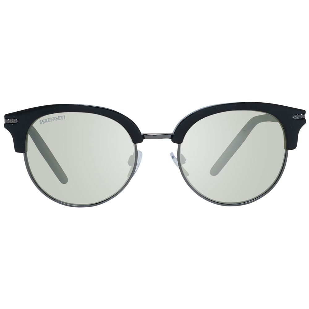 Lunettes de soleil noires vertes