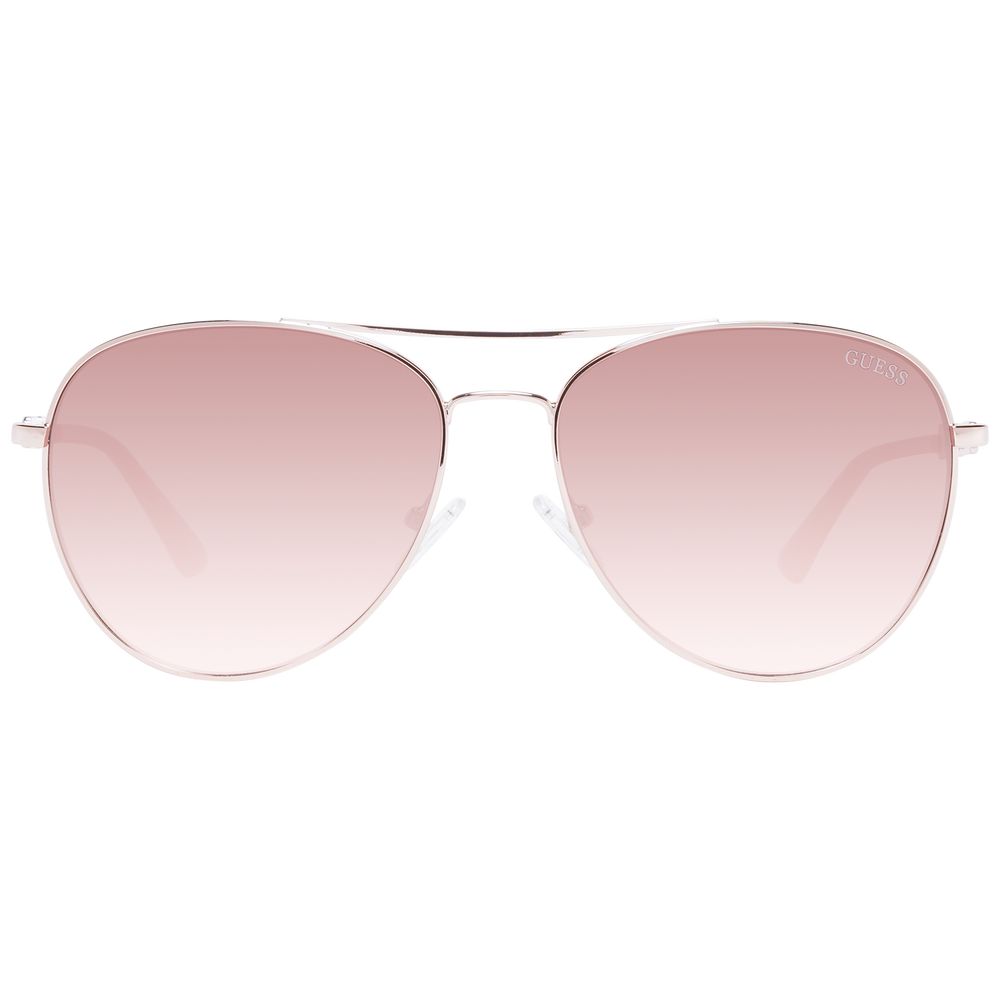 Lunettes de soleil Rose Gold Aviator dorées
