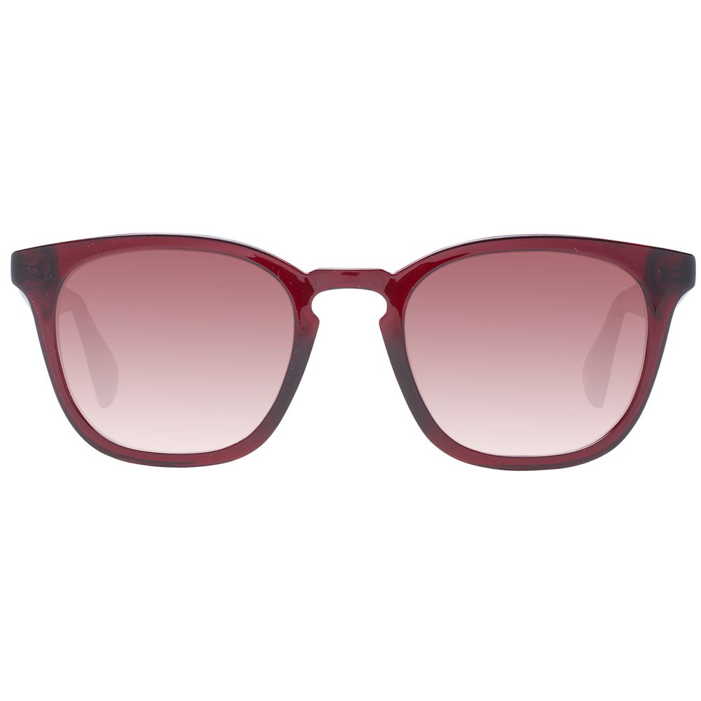 Lunettes Red Men carrées rouges
