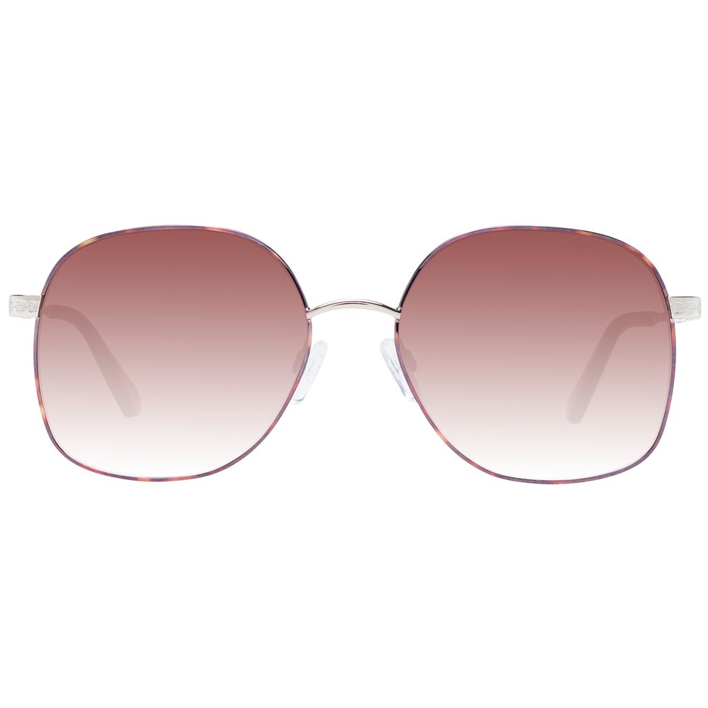 Lunettes de soleil brunes