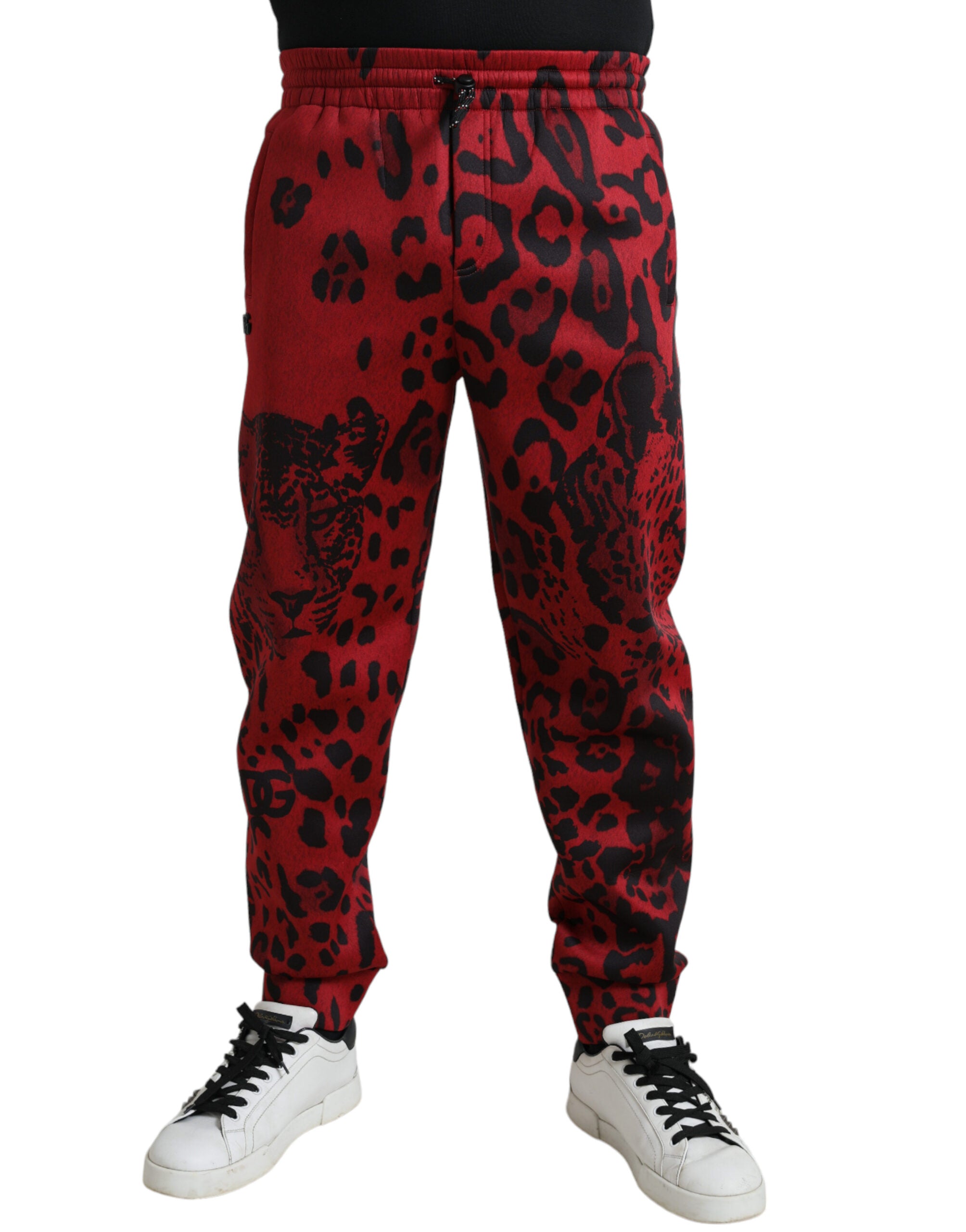 Joggers Dolce & Gabbana rouges noirs