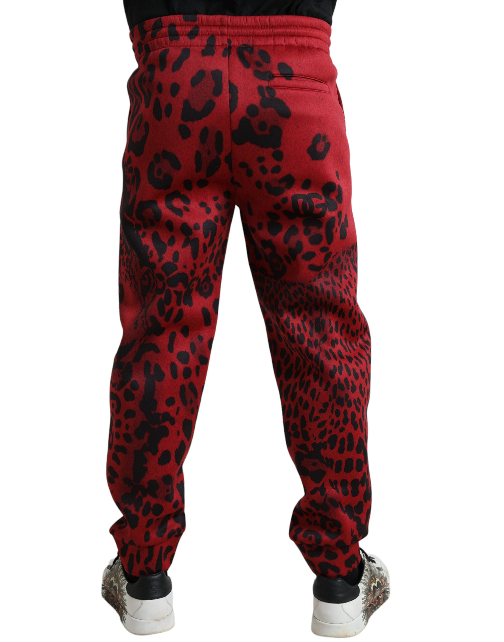 Joggers Dolce & Gabbana rouges noirs