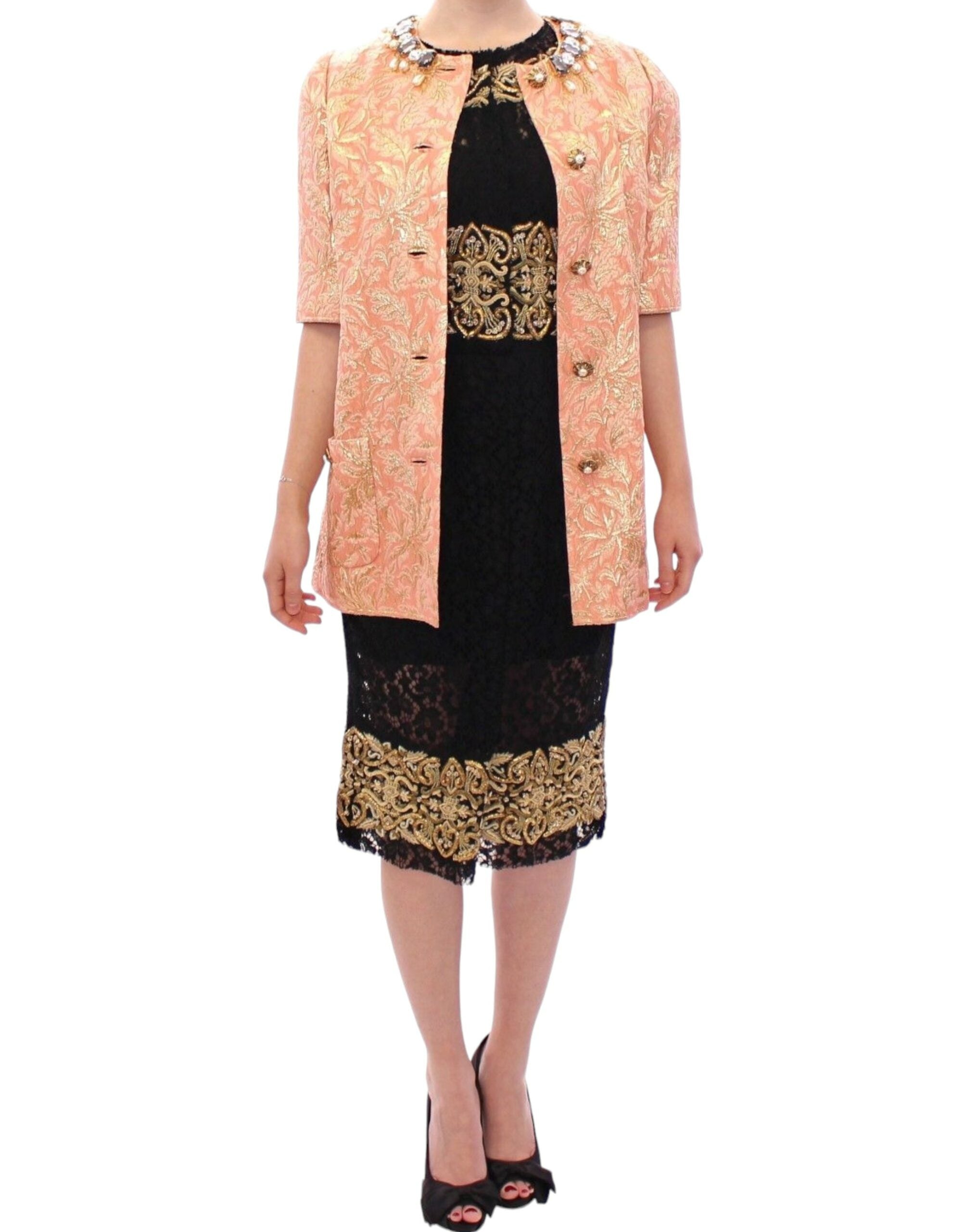 Veste Dolce & Gabbana Crystal rose