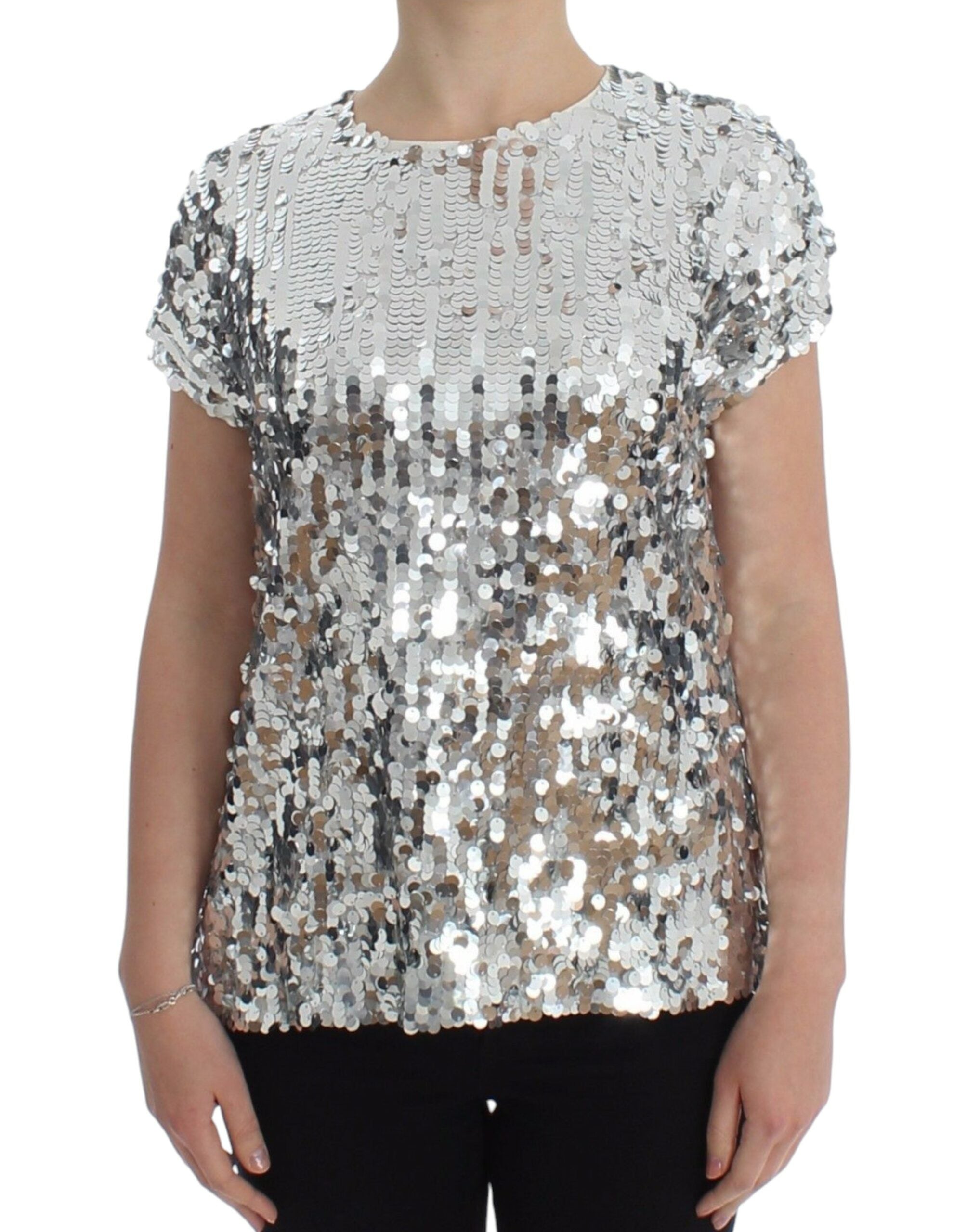 Blouse Dolce & Gabbana Enchanted SICILY blanche