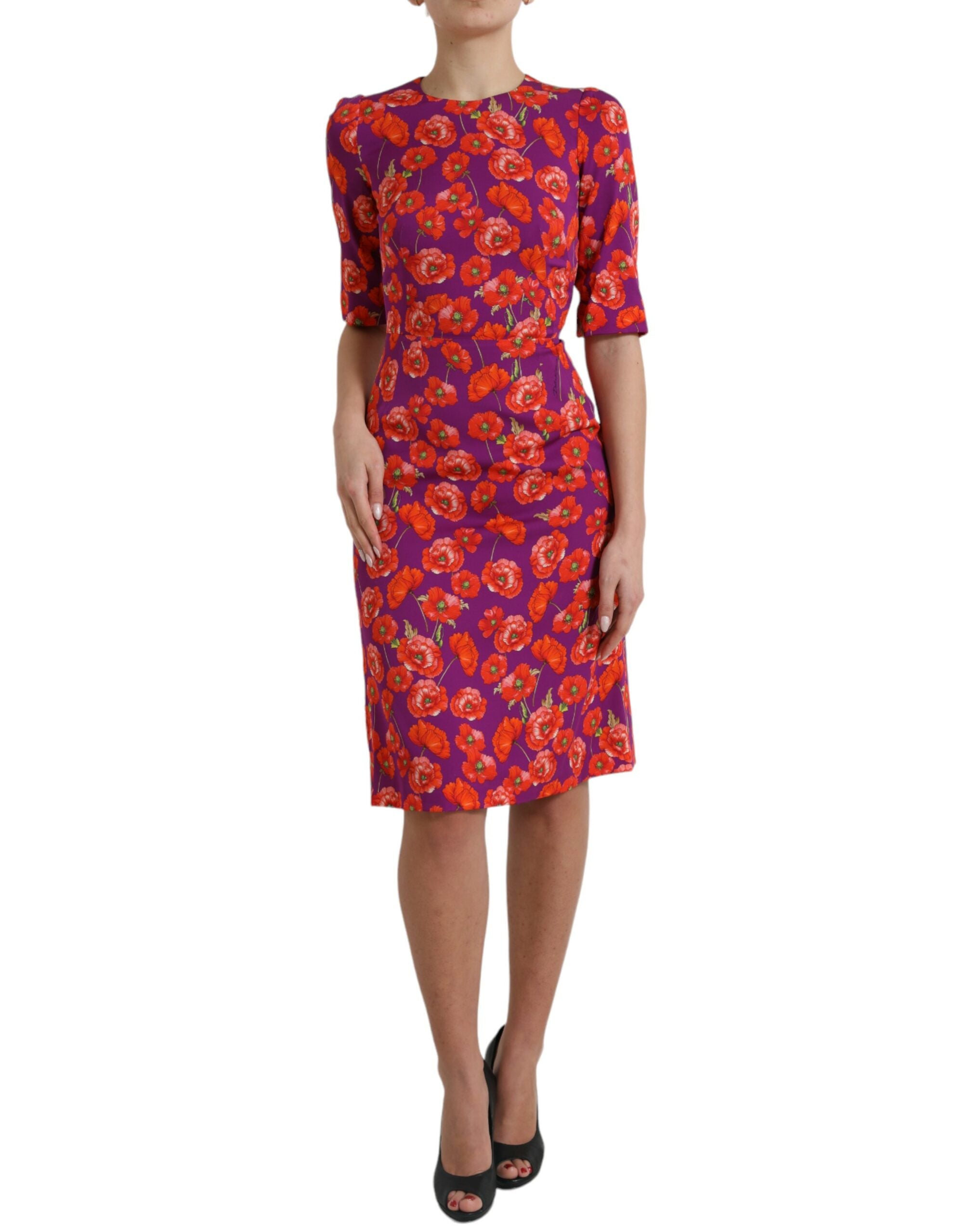 Robe Dolce & Gabbana flared multicolore
