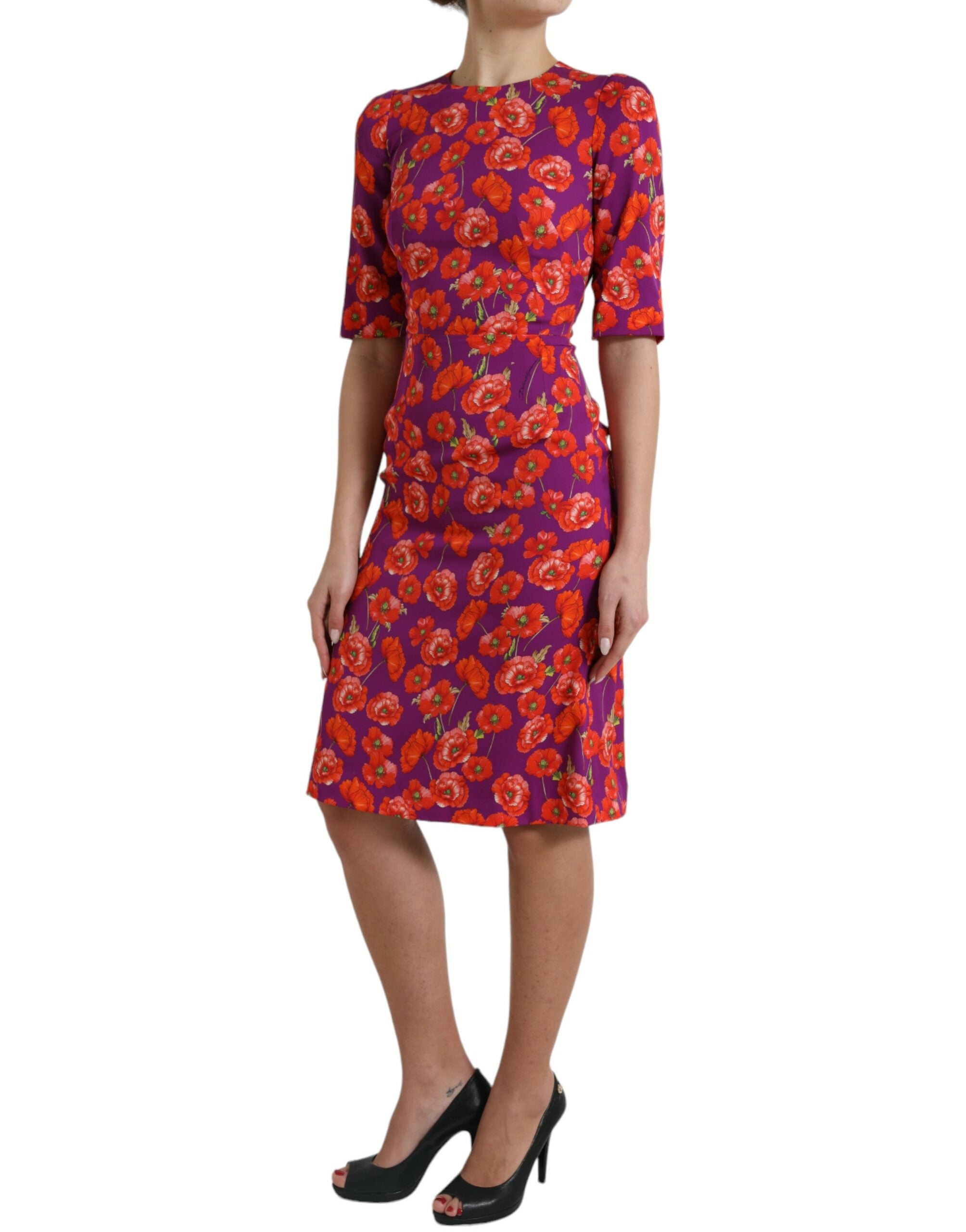Robe Dolce & Gabbana flared multicolore
