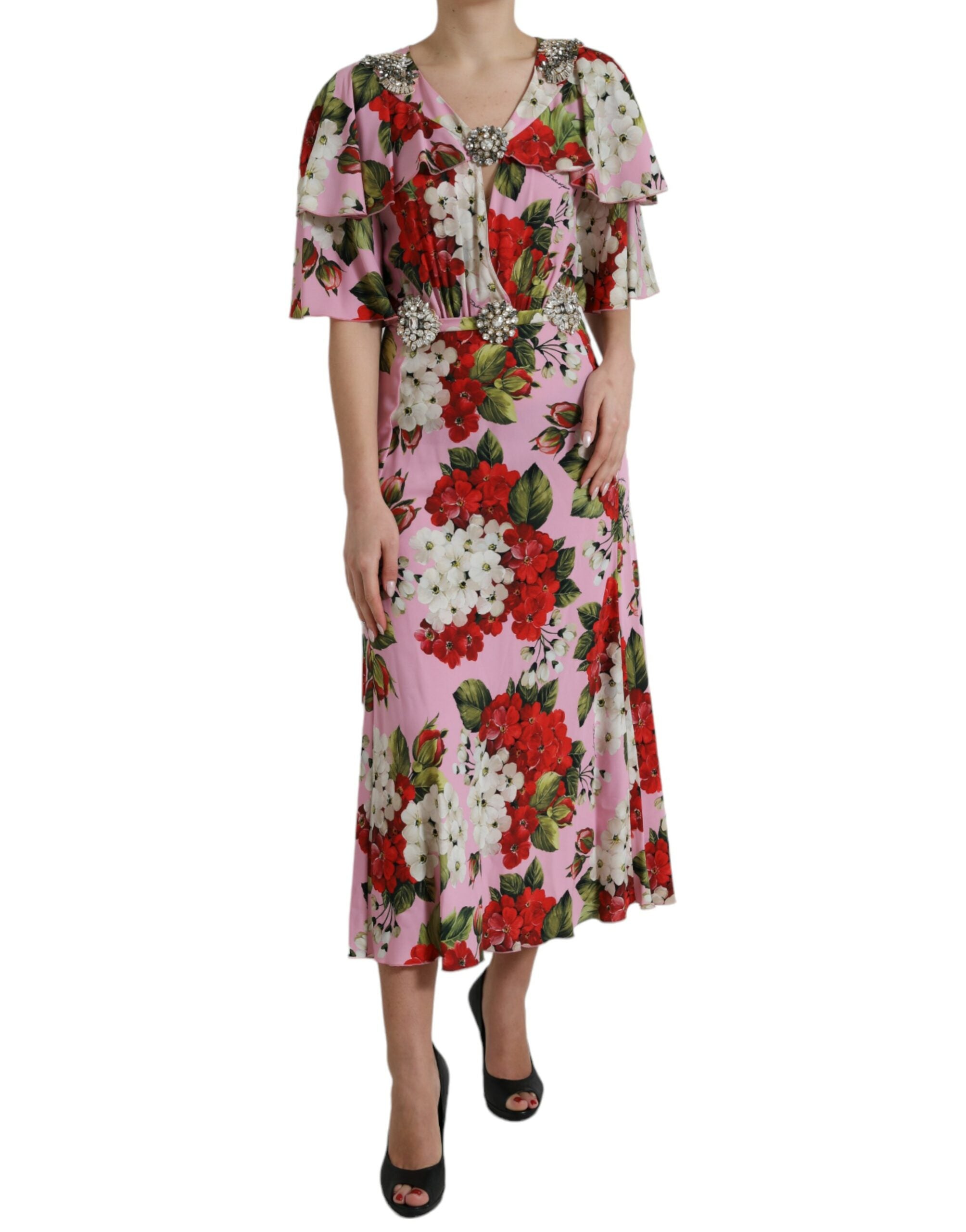 Robe Dolce & Gabbana A-line multicolore