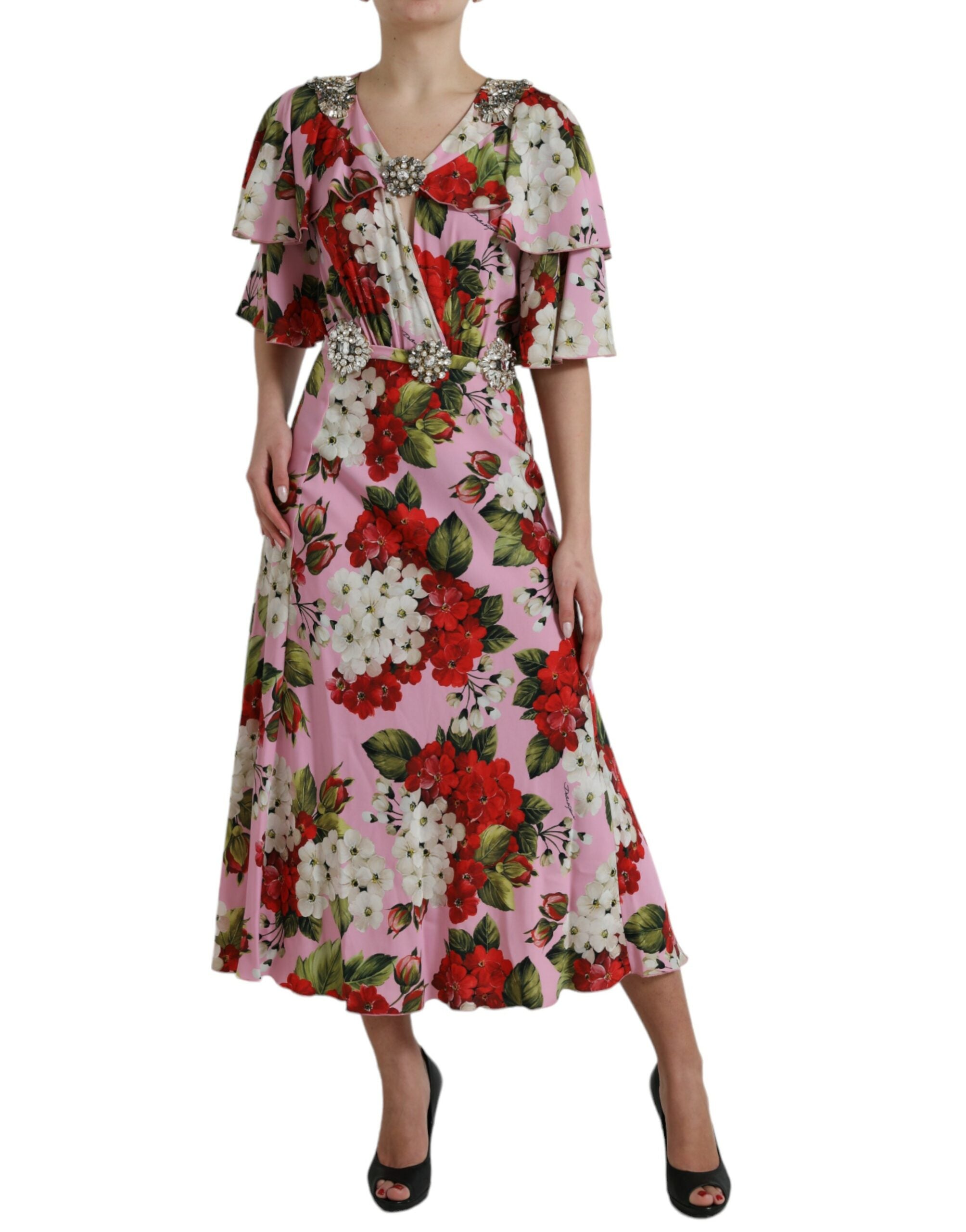 Robe Dolce & Gabbana A-line multicolore