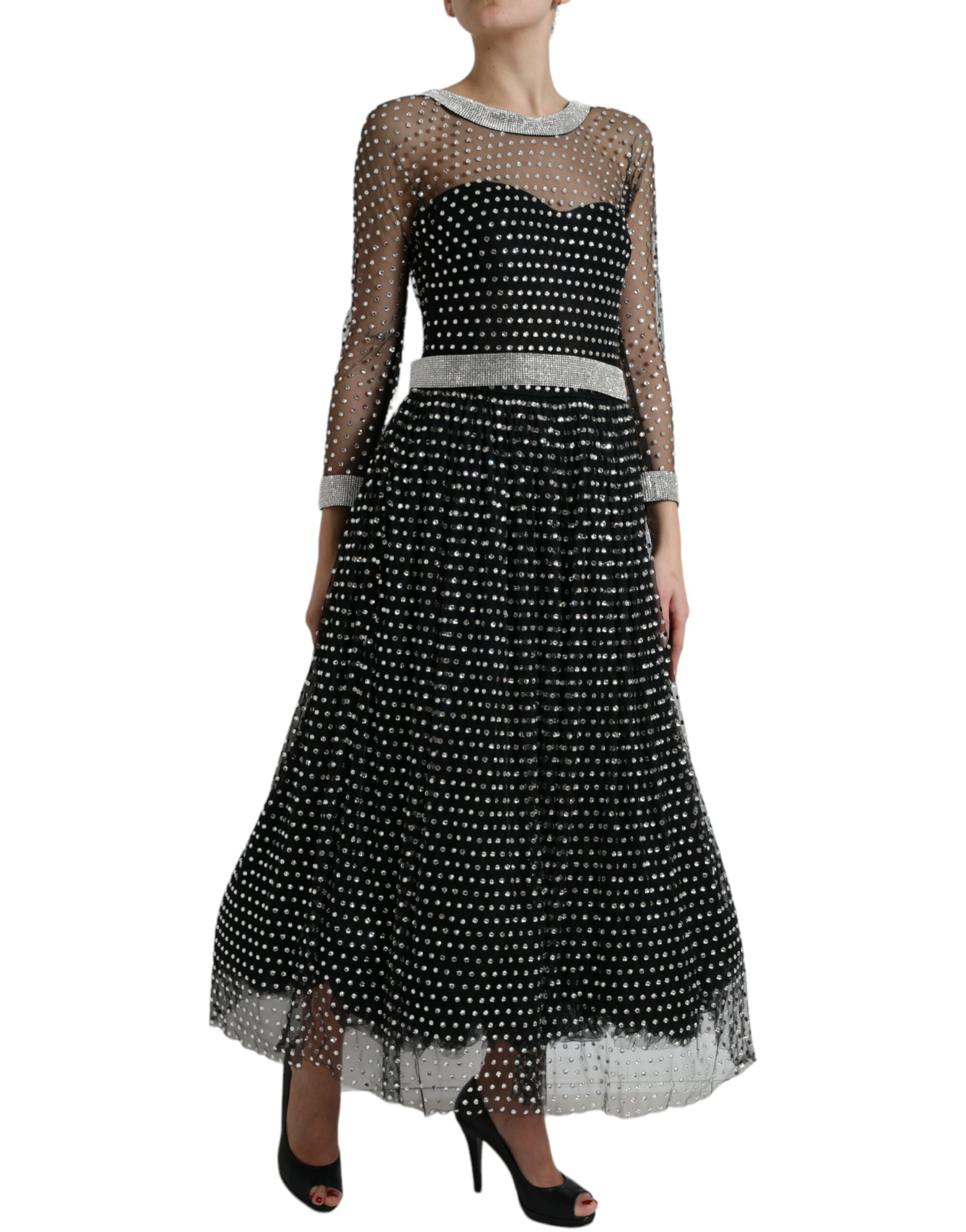 Robe Dolce & Gabbana A-line noire