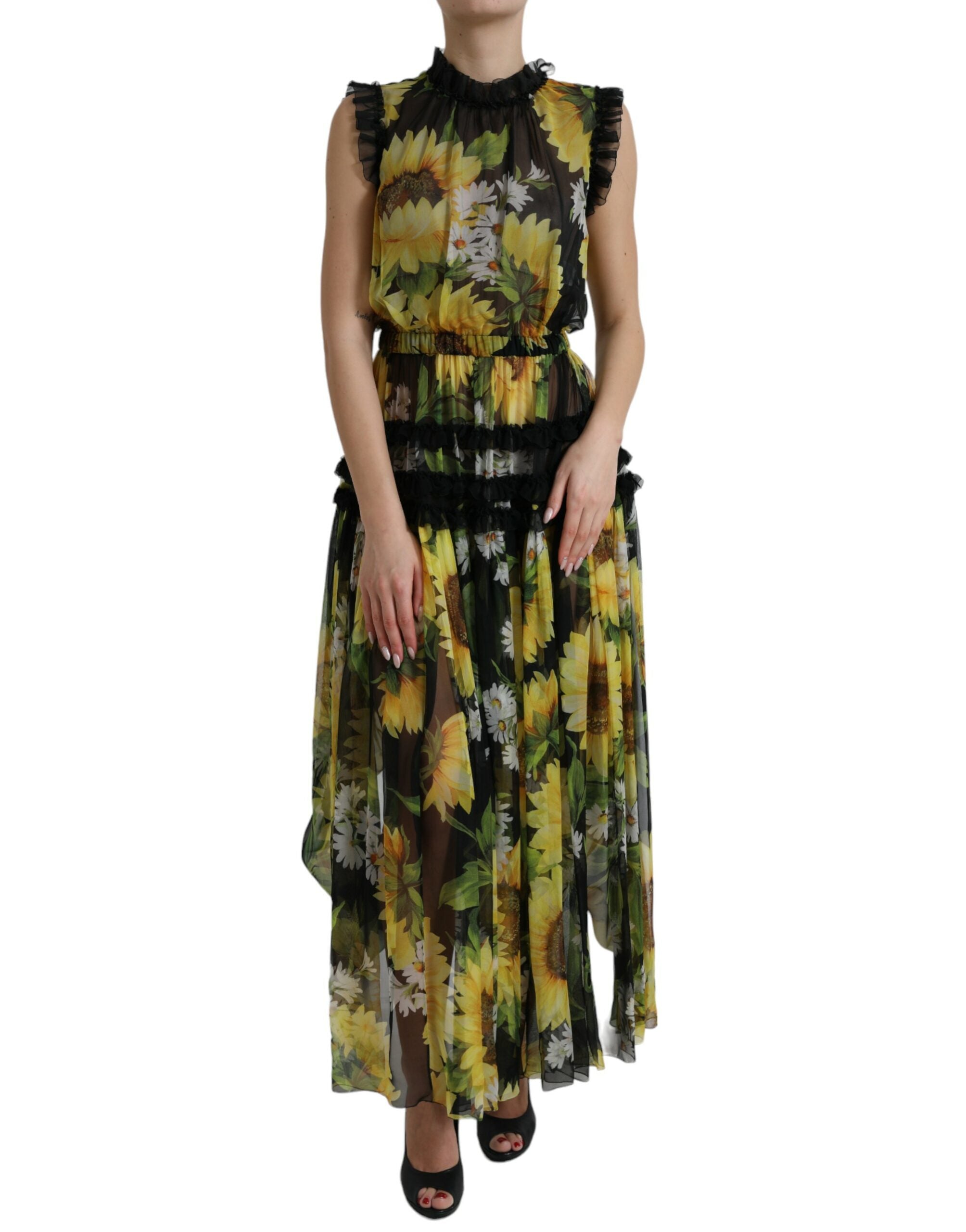 Robe maxi Dolce & Gabbana noire