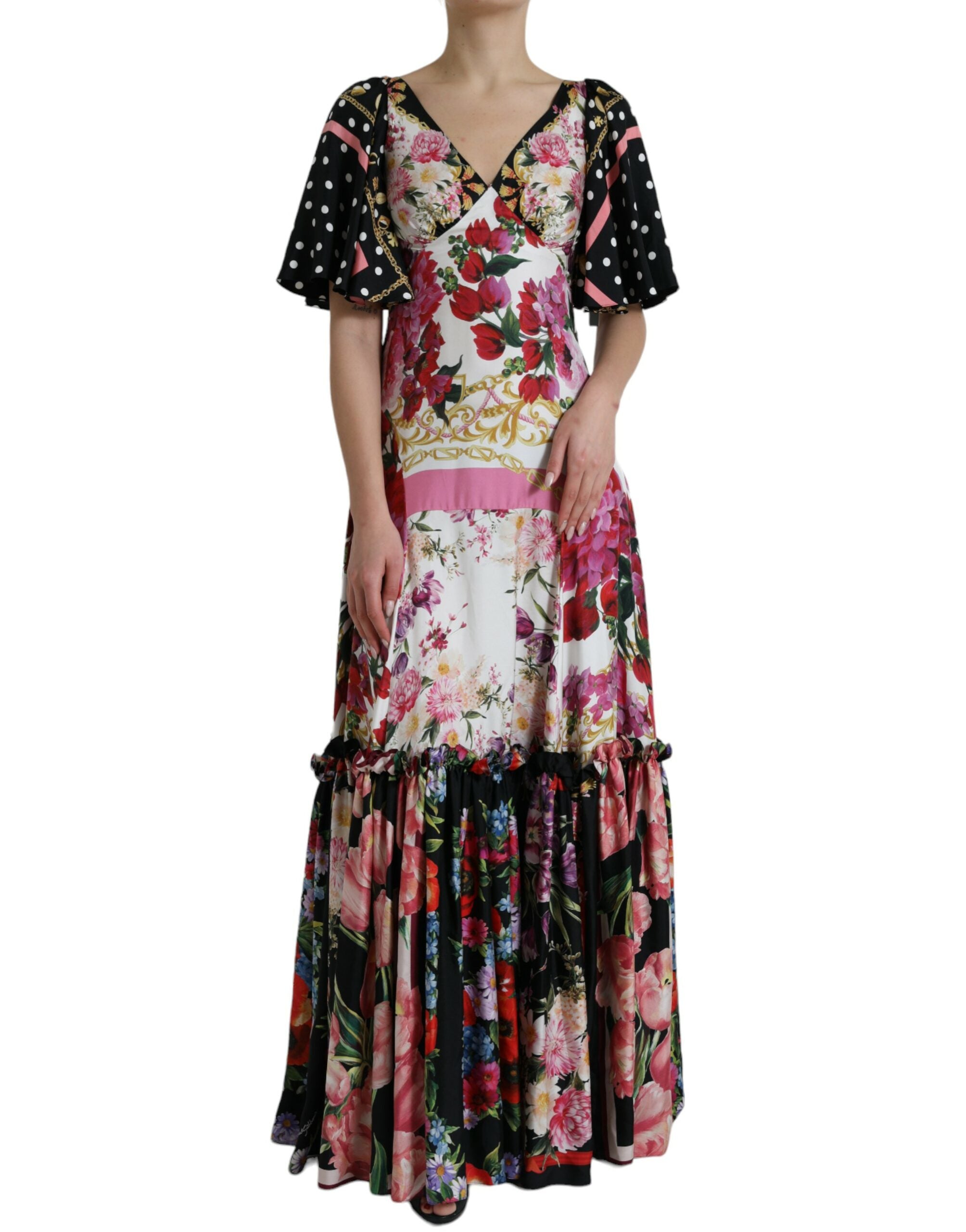 Robe Dolce & Gabbana Maxi multicolore floral