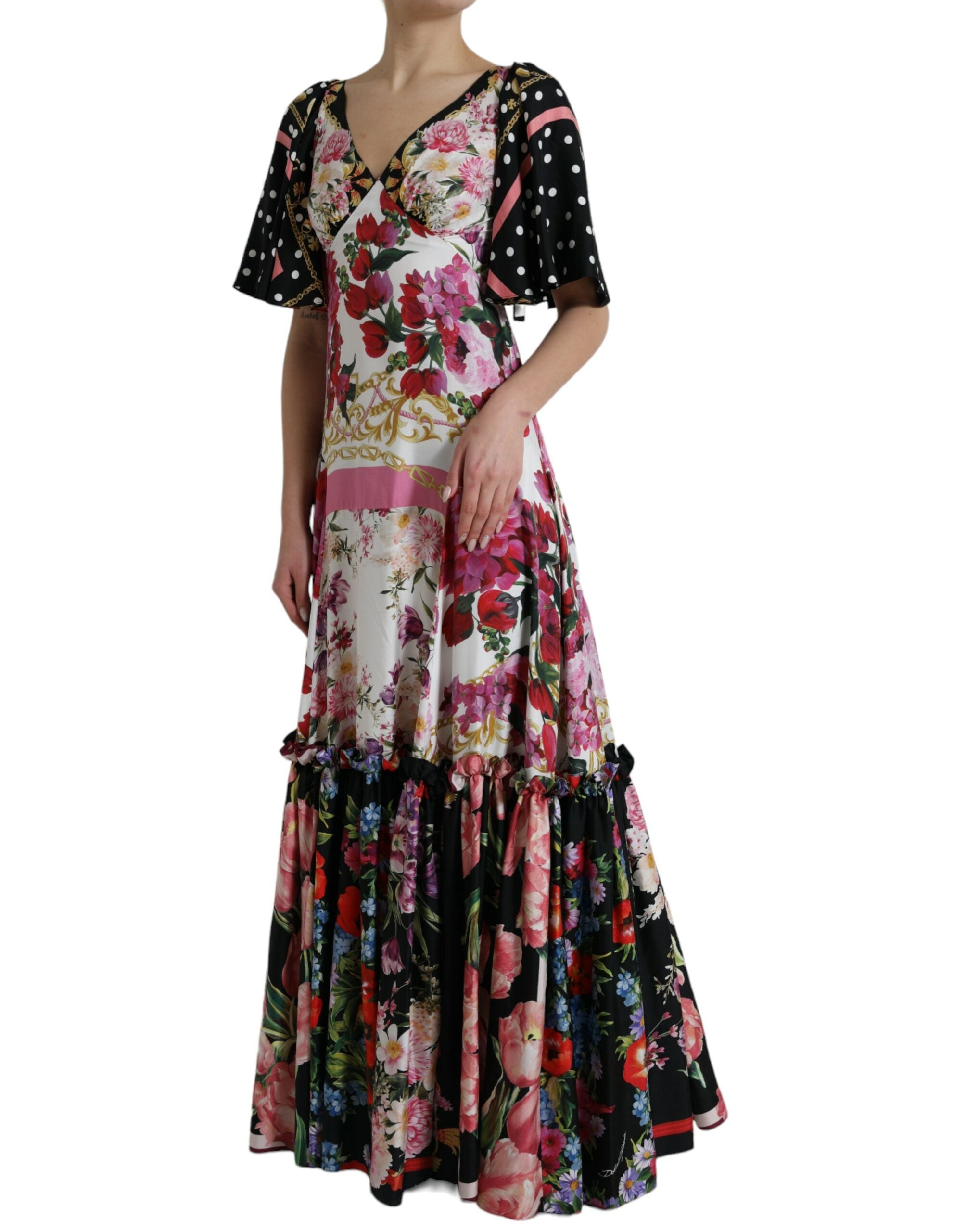 Robe Dolce & Gabbana Maxi multicolore floral