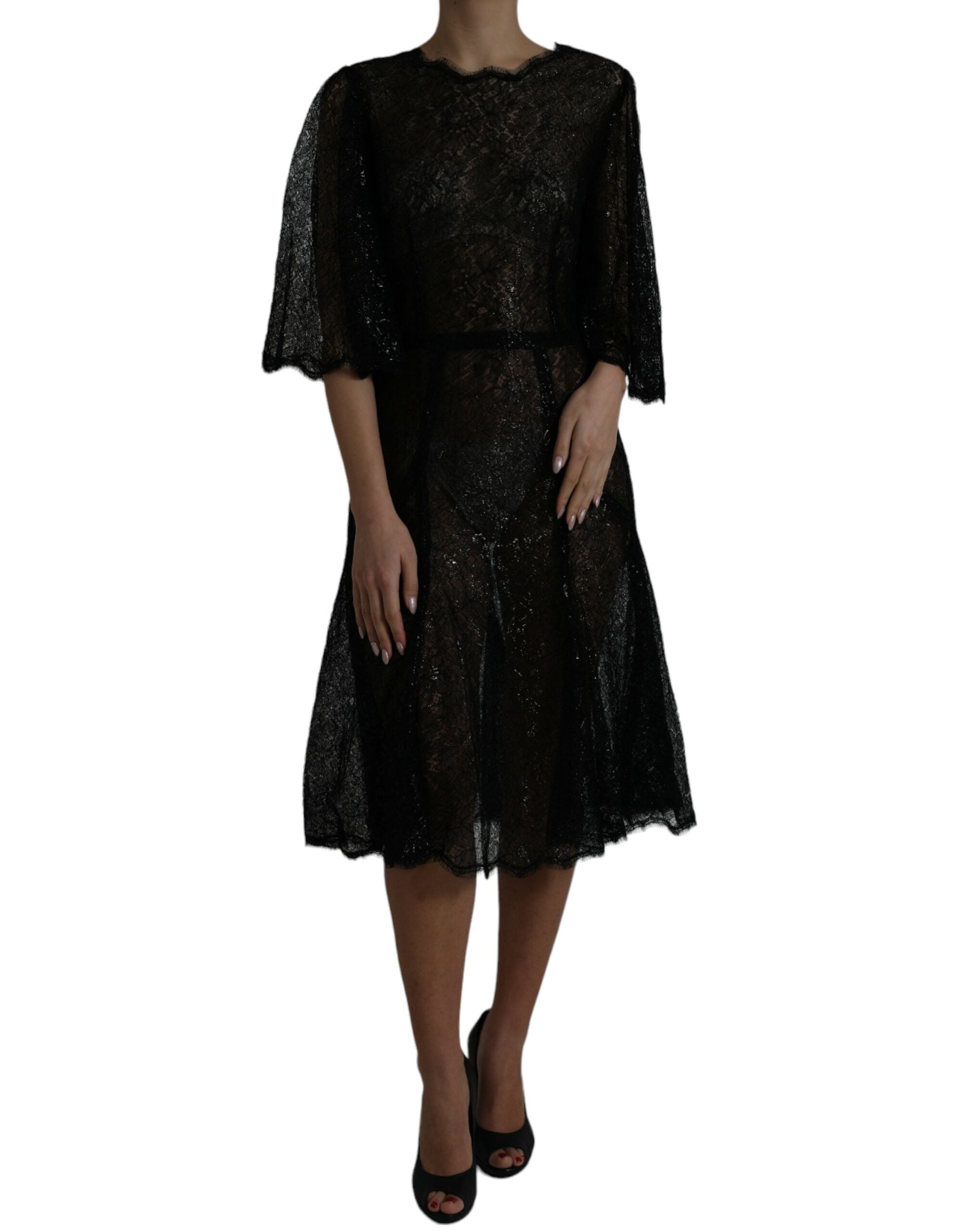Robe midi Dolce & Gabbana noire