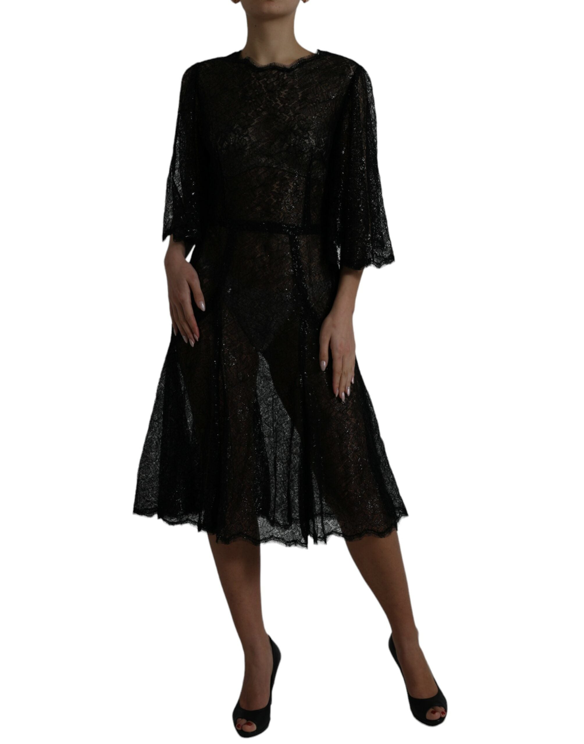 Robe midi Dolce & Gabbana noire