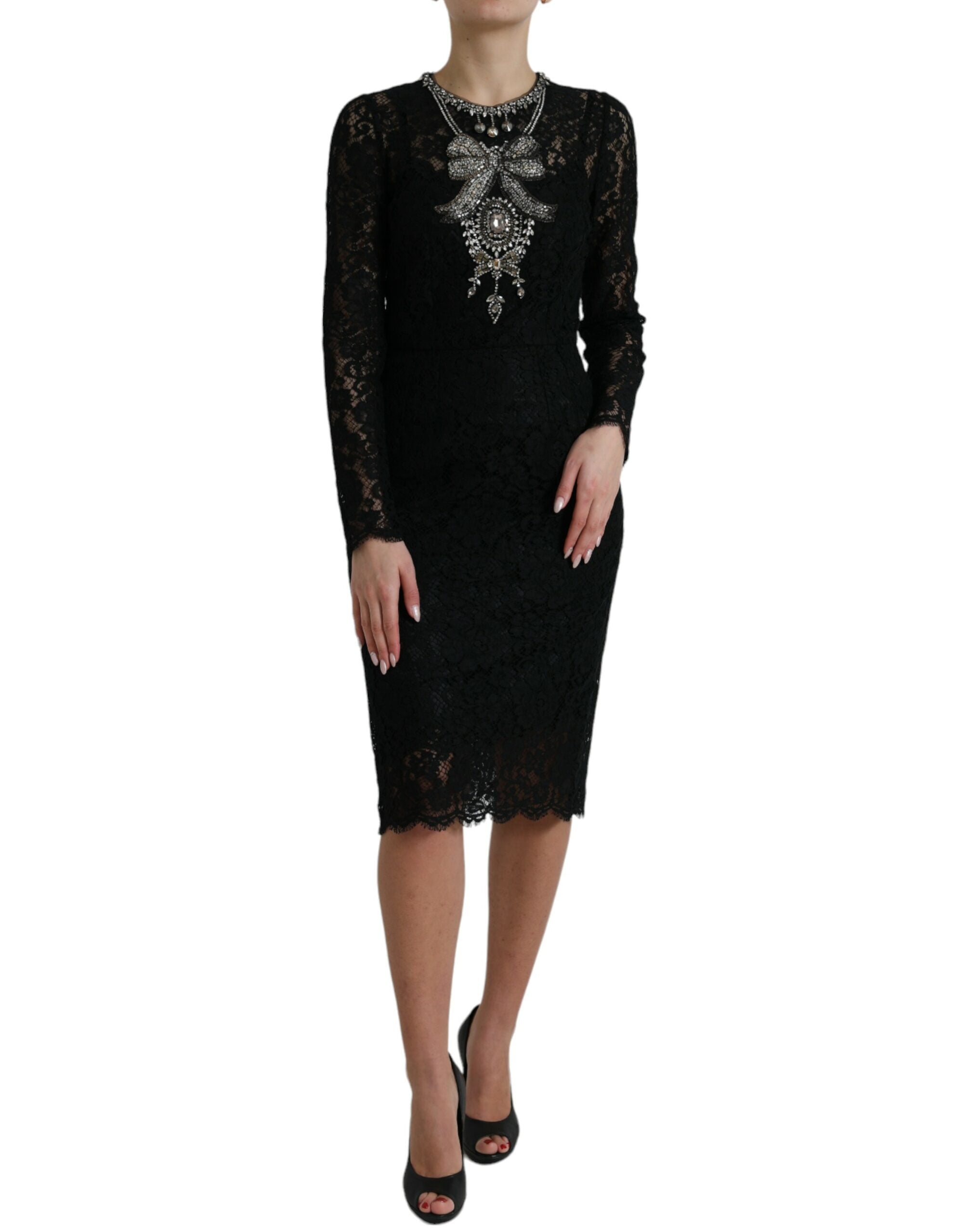 Robe Dolce & Gabbana sheath noire