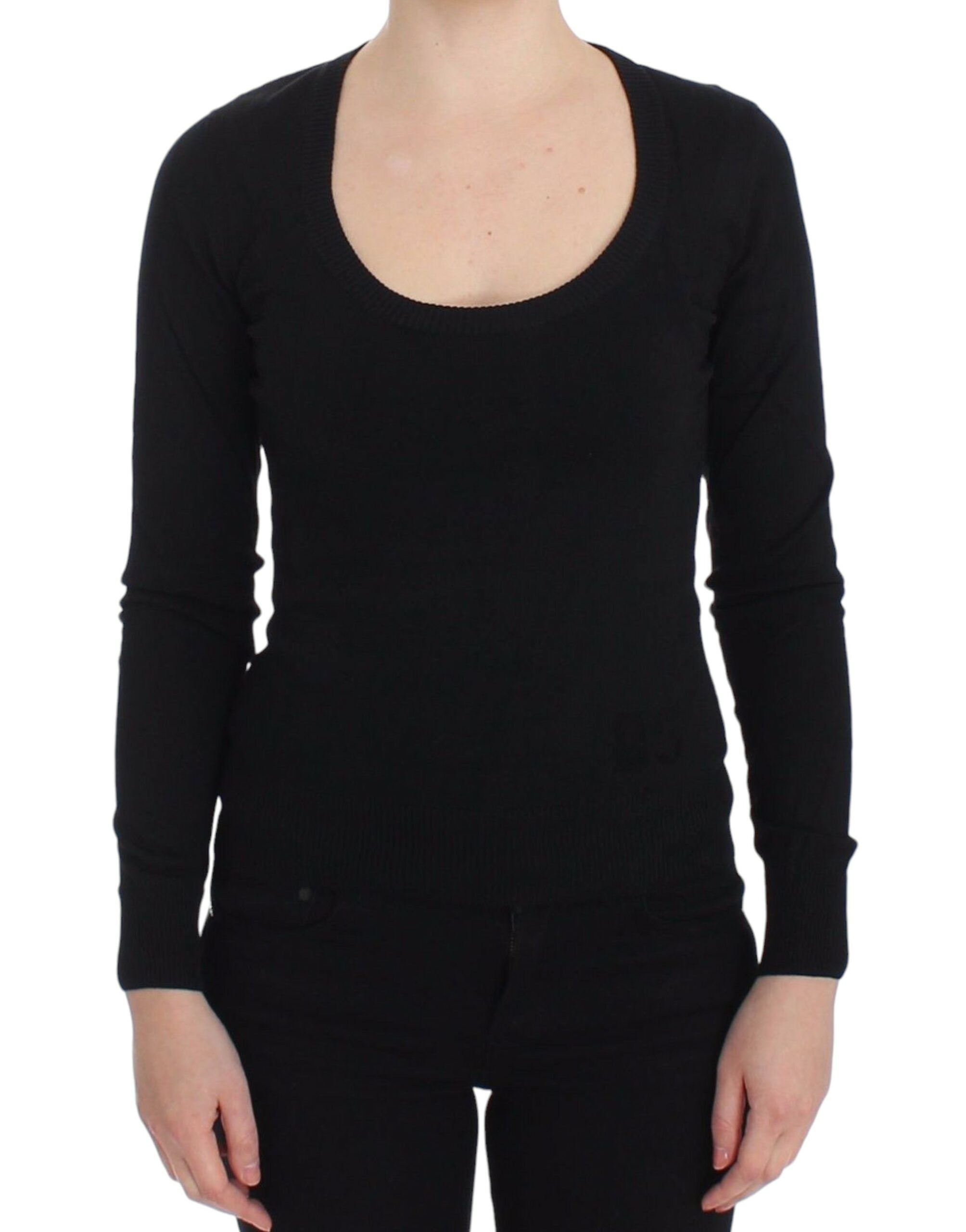 Pull Dolce & Gabbana Deep crewneck noir