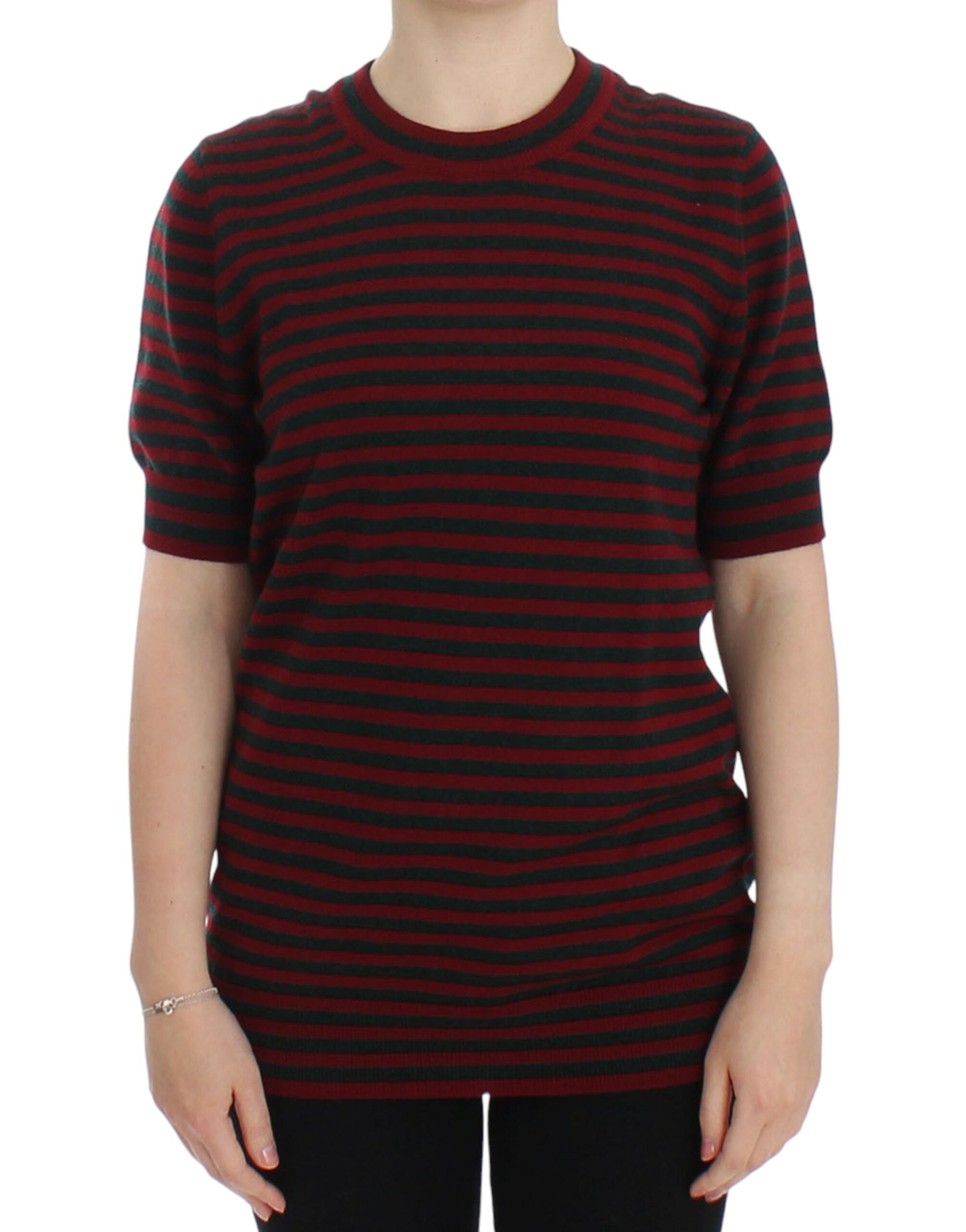 Pull Dolce & Gabbana gris et rouge