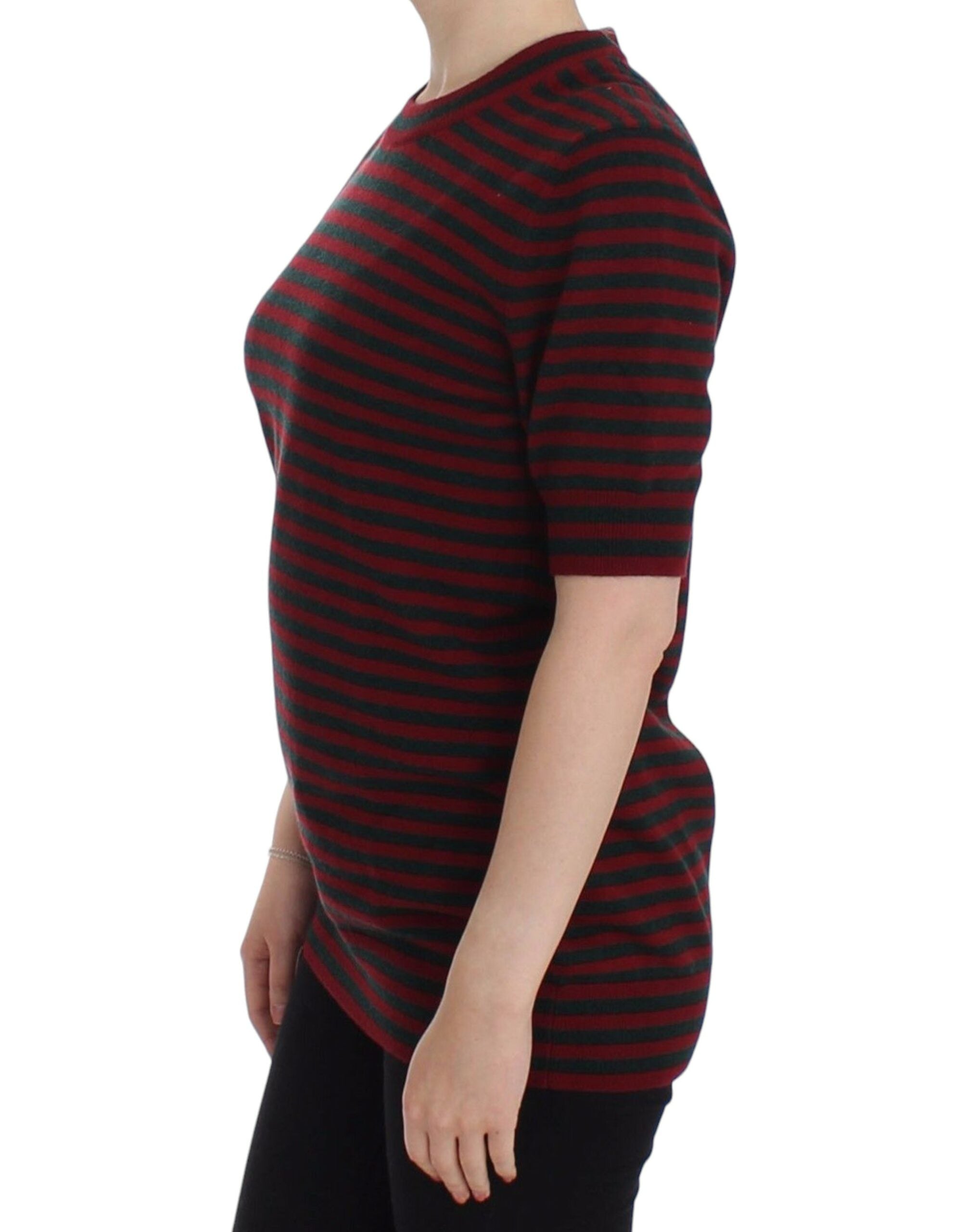 Pull Dolce & Gabbana gris et rouge