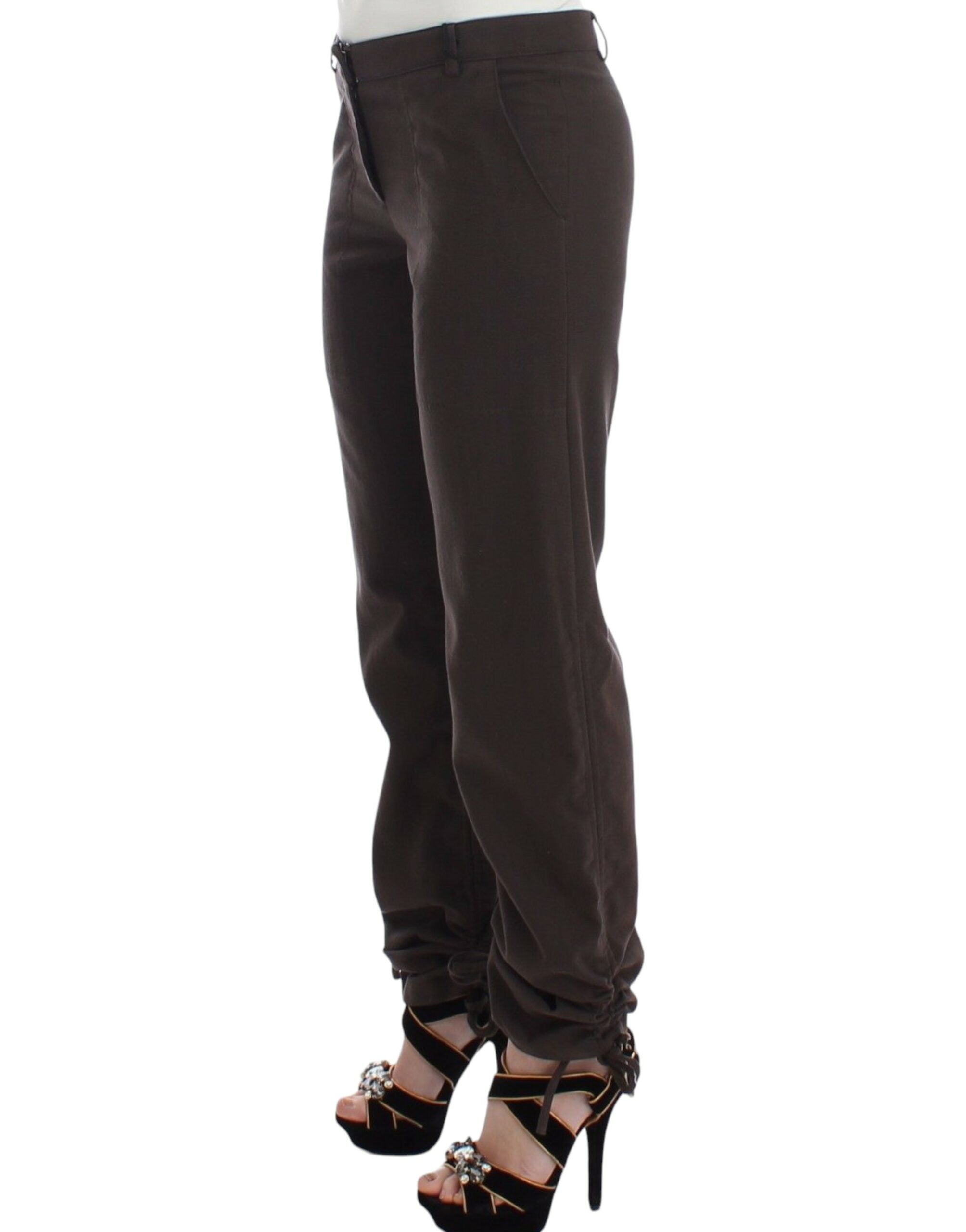 Pantalon chino Ermanno Scervino marron
