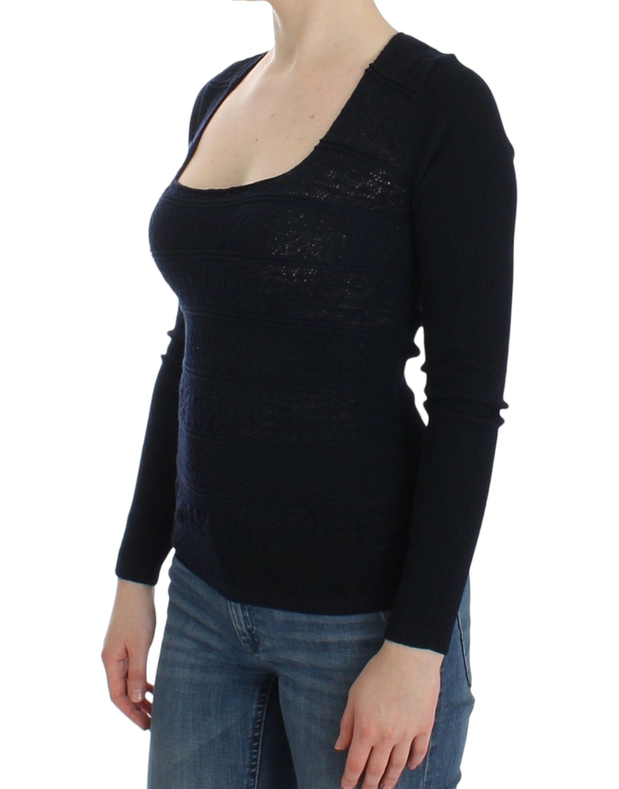 Pull Ermanno Scervino bleu