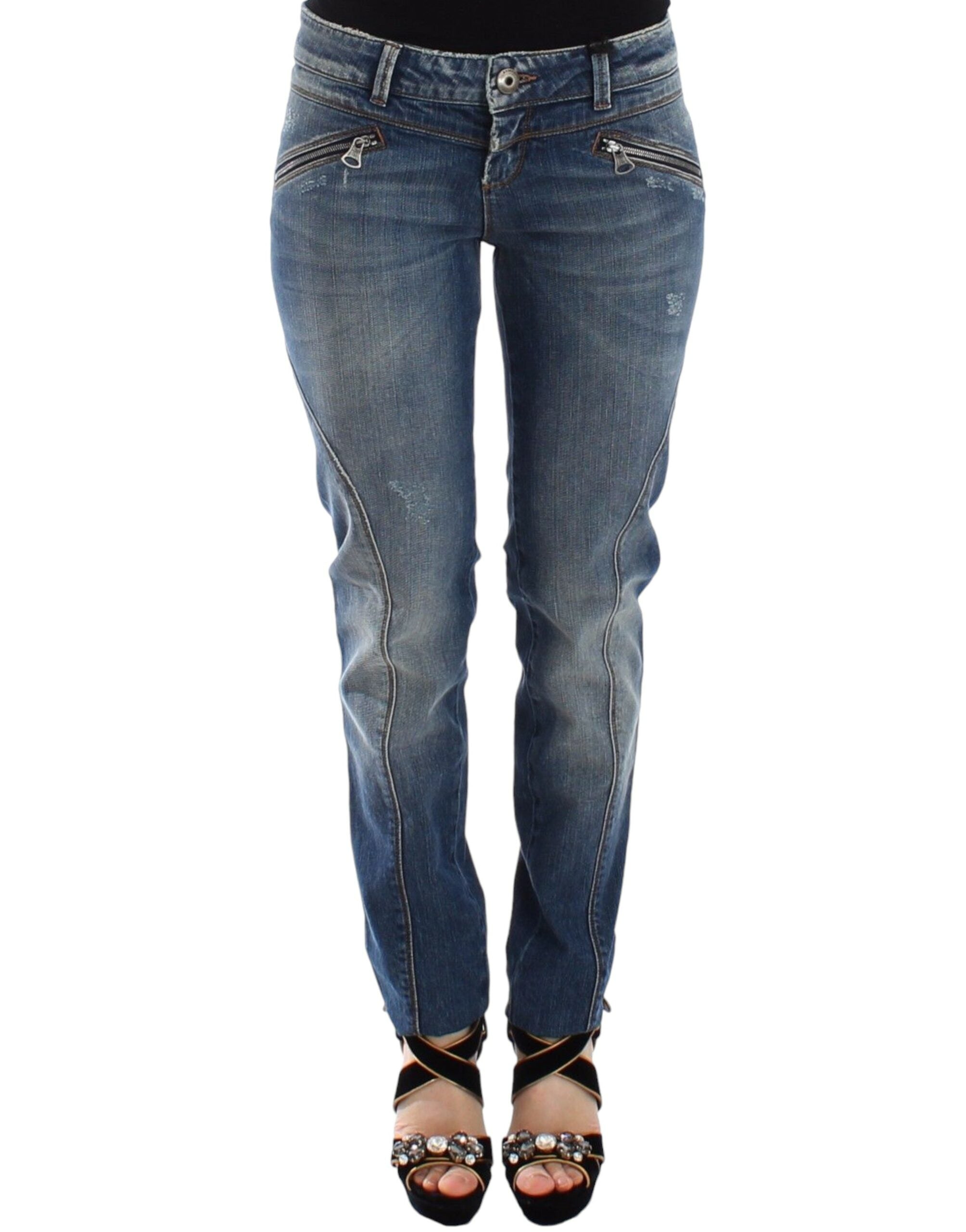 Pantalon Ermanno Scervino slim bleu