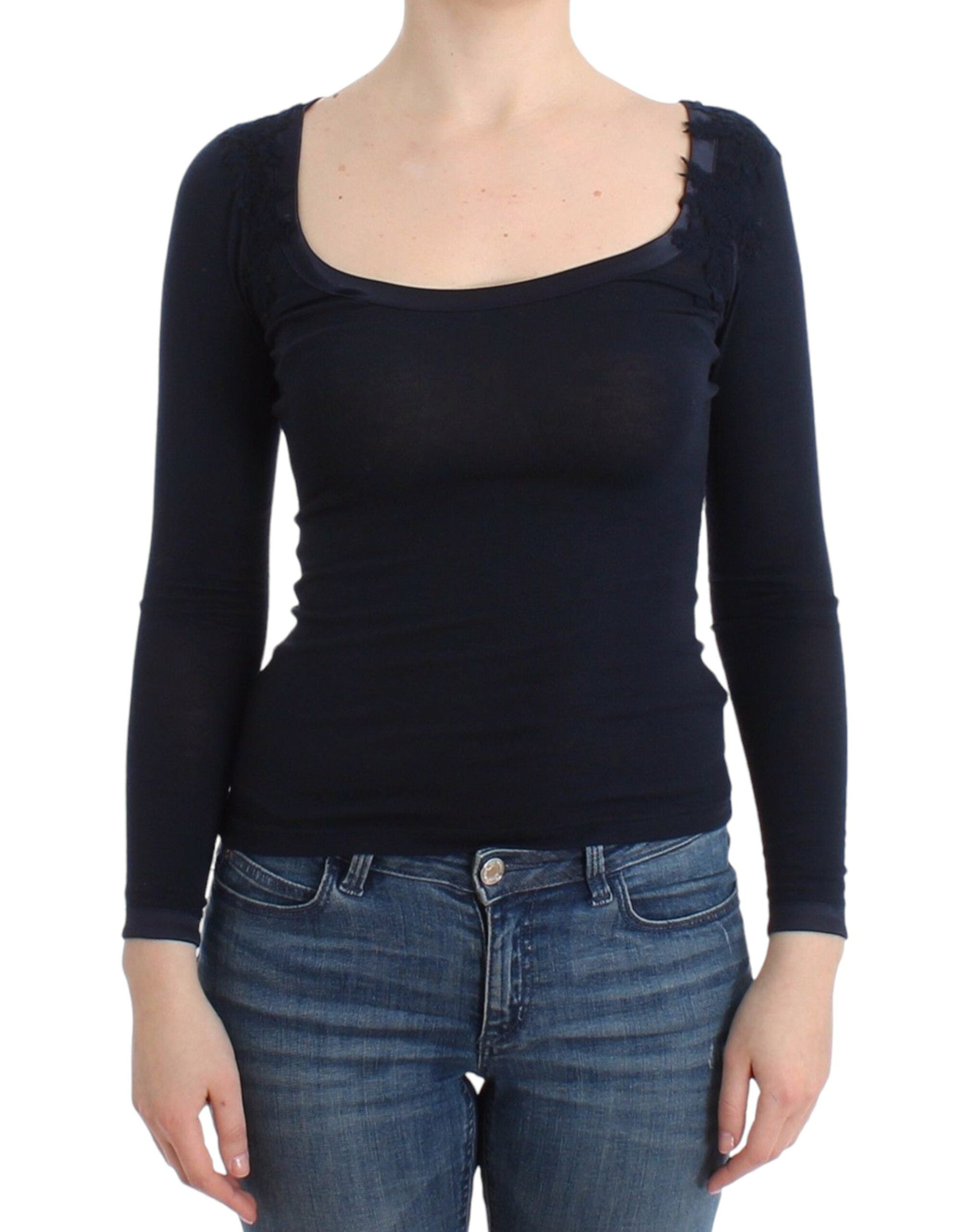 Top Ermanno Scervino bleu