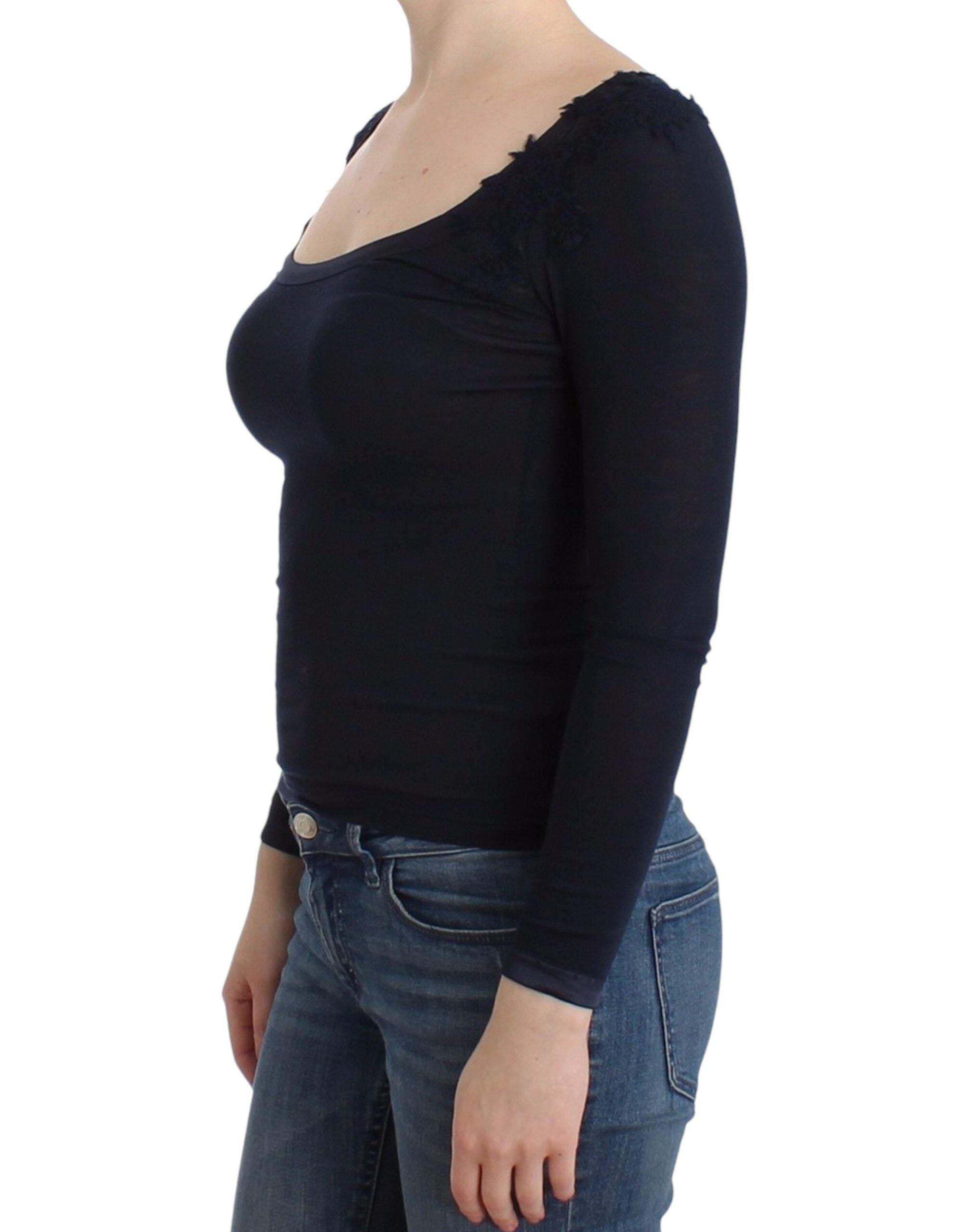 Top Ermanno Scervino bleu