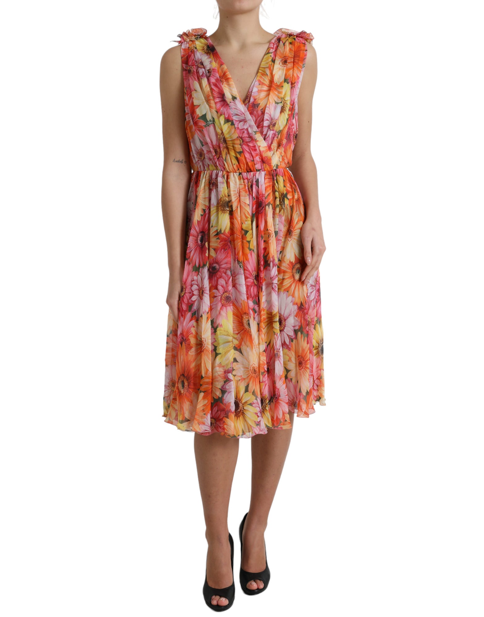 Robe midi Dolce & Gabbana multicolore