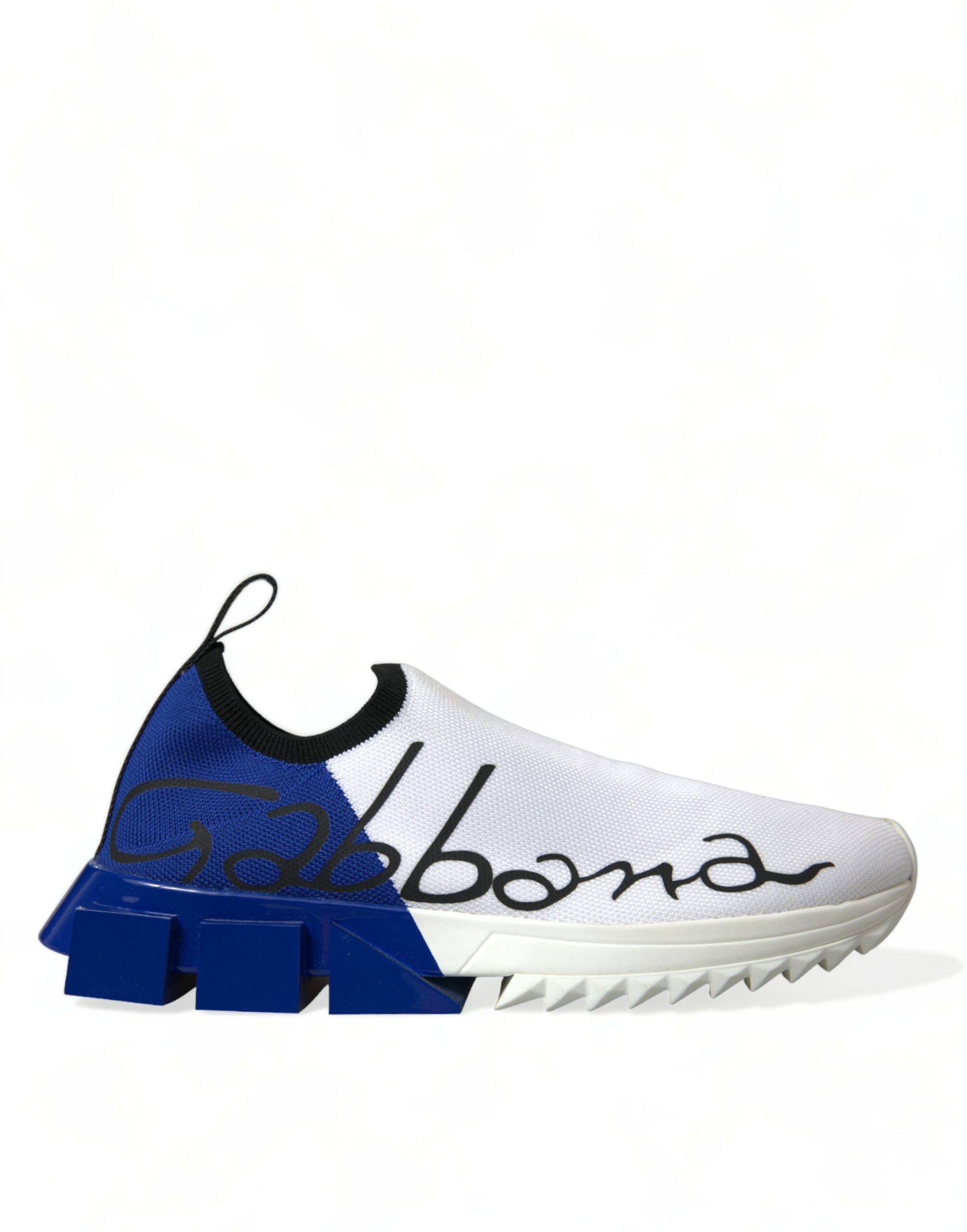 Baskets Dolce & Gabbana Sorrento blanches et bleues