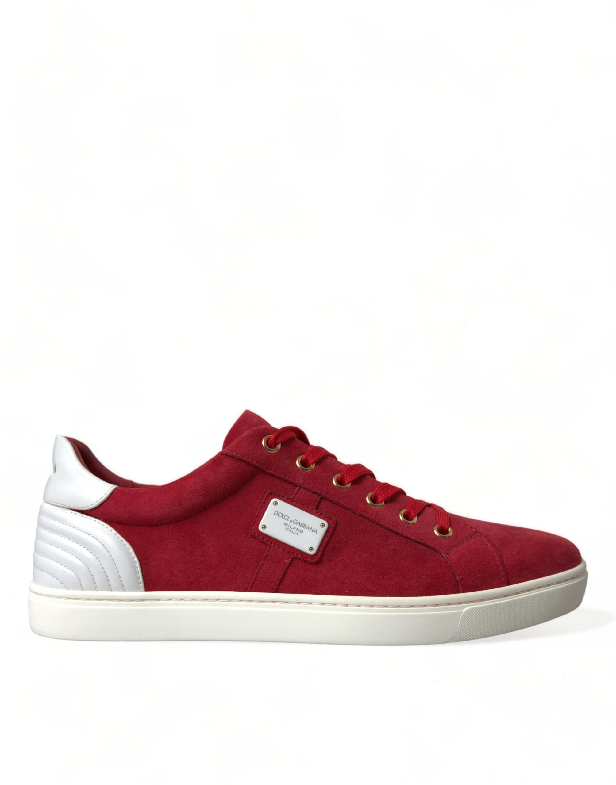 Baskets Dolce & Gabbana rouges et blanches